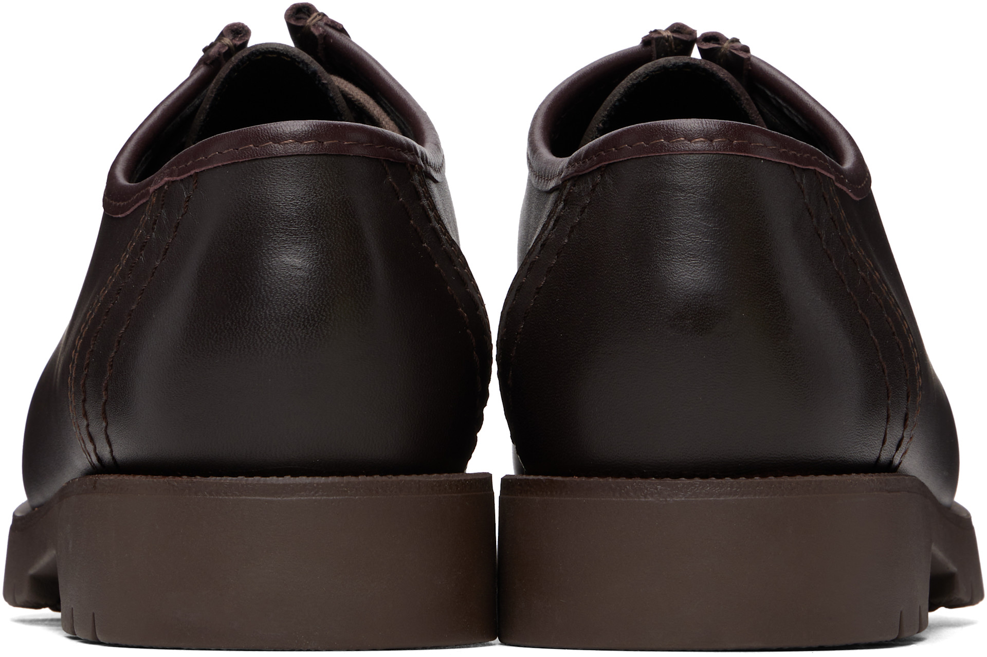 KLEMAN - Burgundy Padror Derbys
