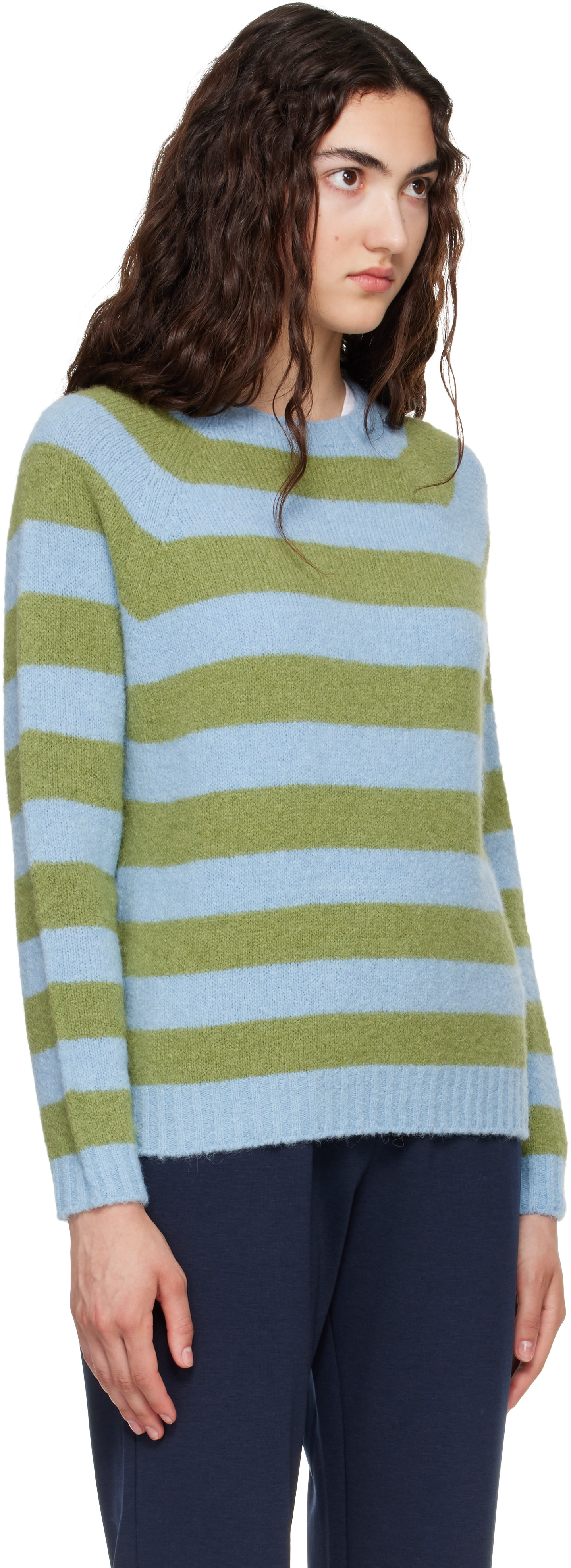 Weekend Max Mara - Pull Ghiacci bleu et vert
