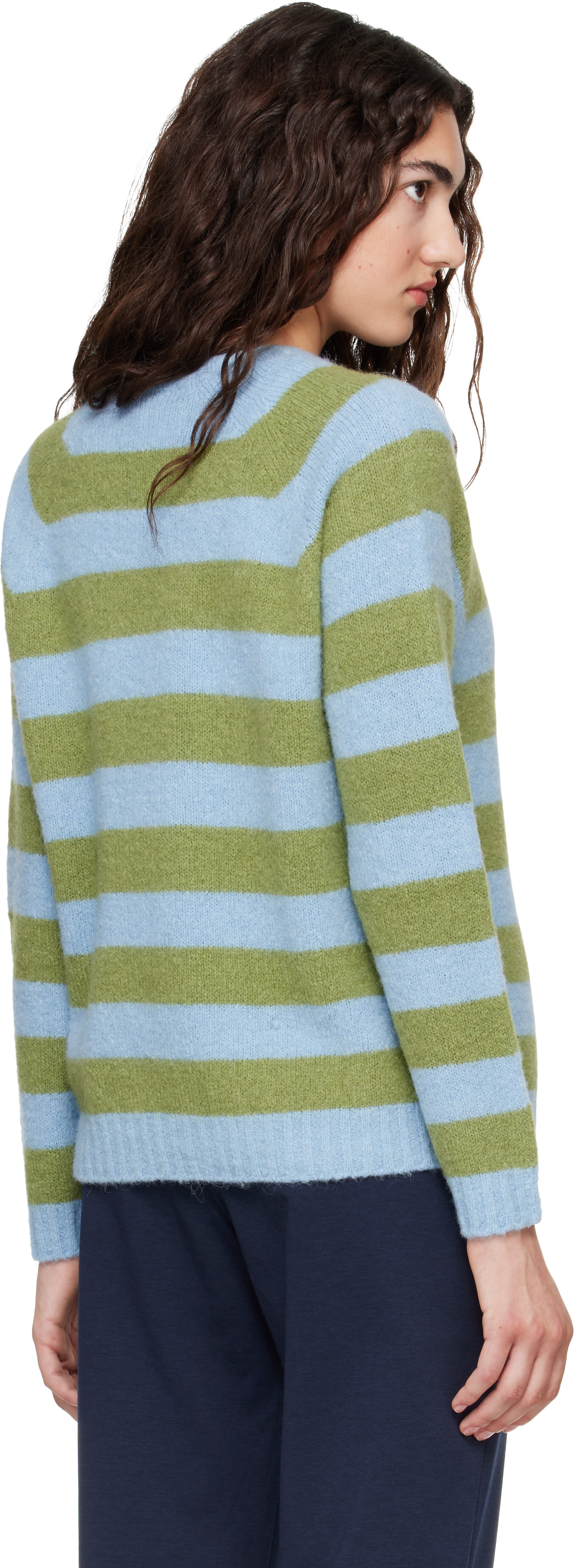 Weekend Max Mara - Pull Ghiacci bleu et vert