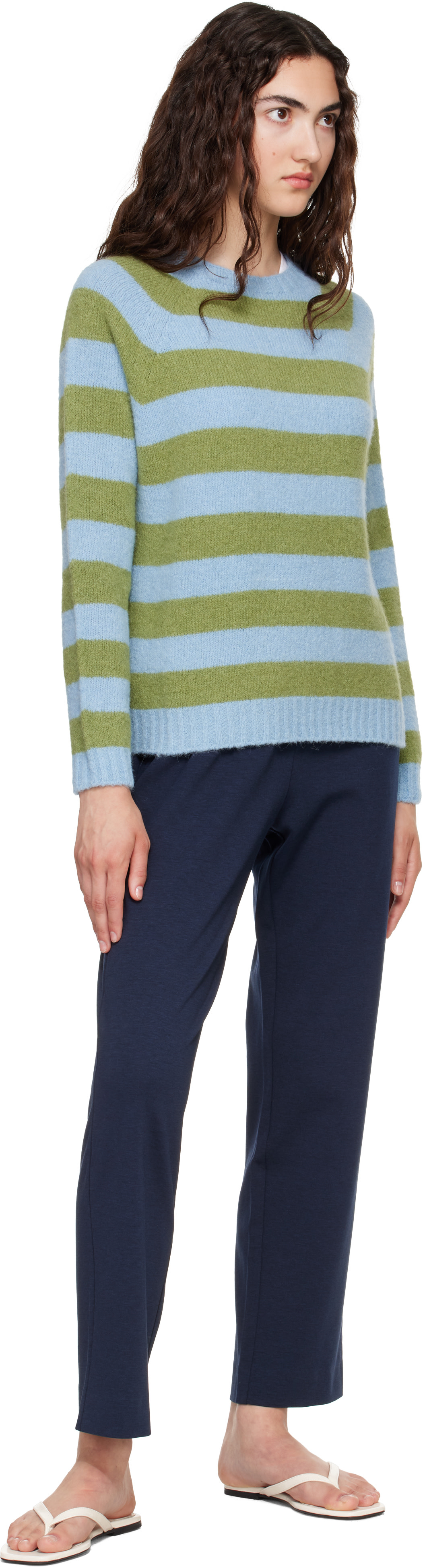 Weekend Max Mara - Pull Ghiacci bleu et vert