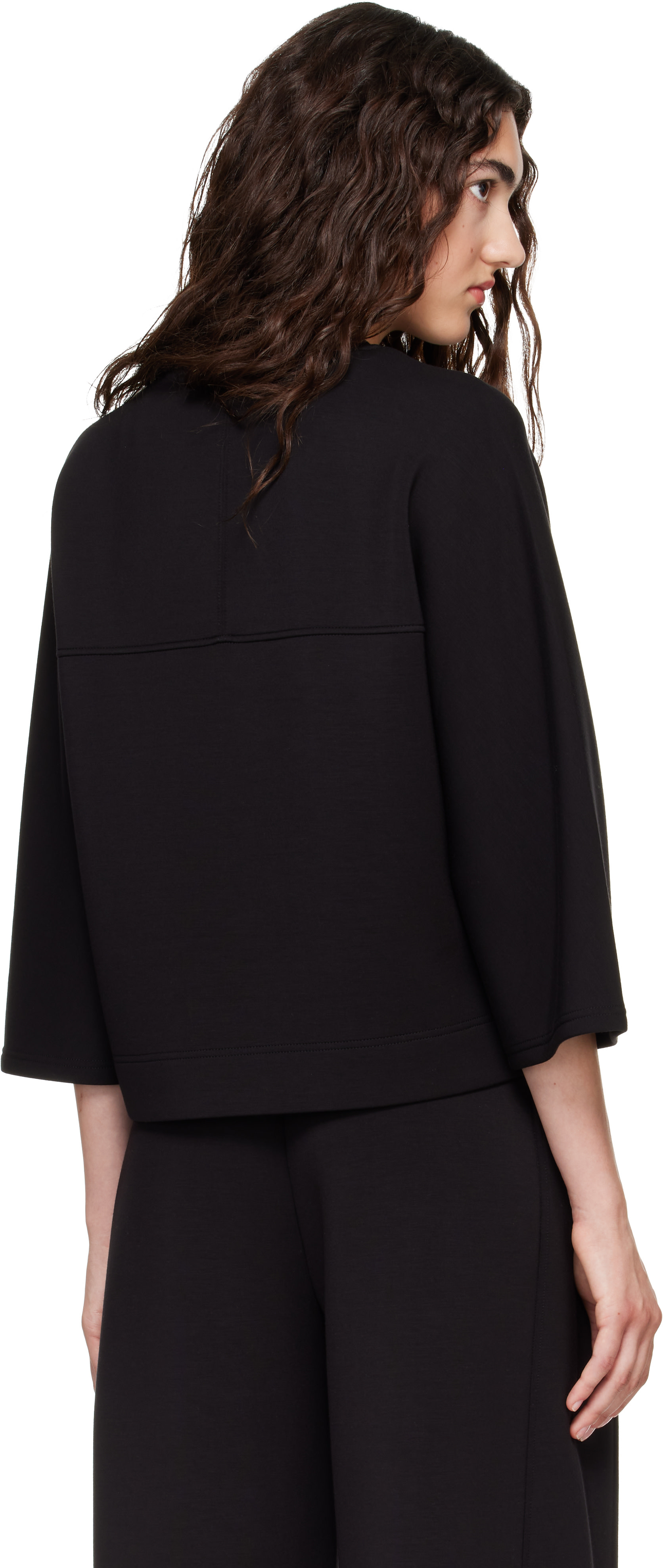 Weekend Max Mara - Pull molletonné Vasto noir