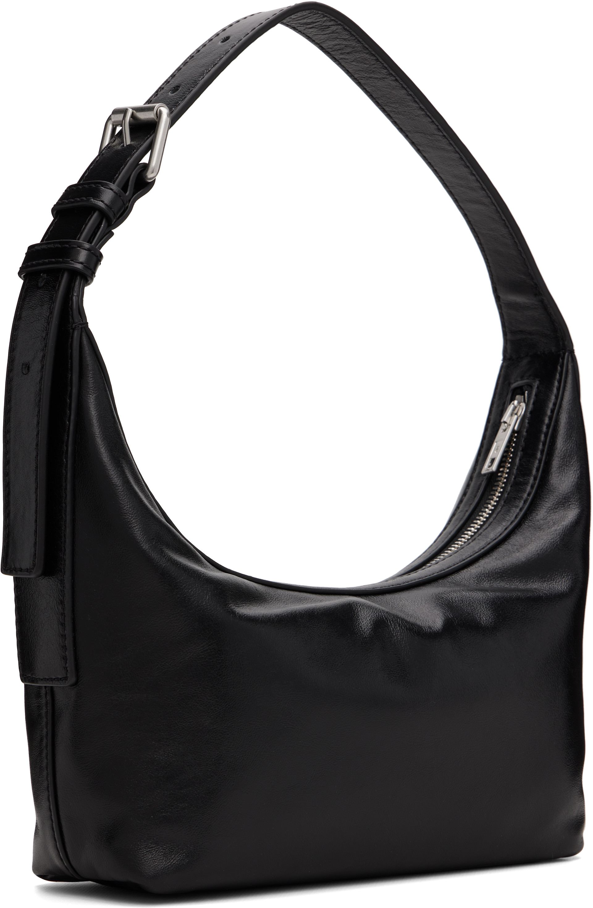 Alexander Wang: Black Punch Small Shoulder Bag | SSENSE