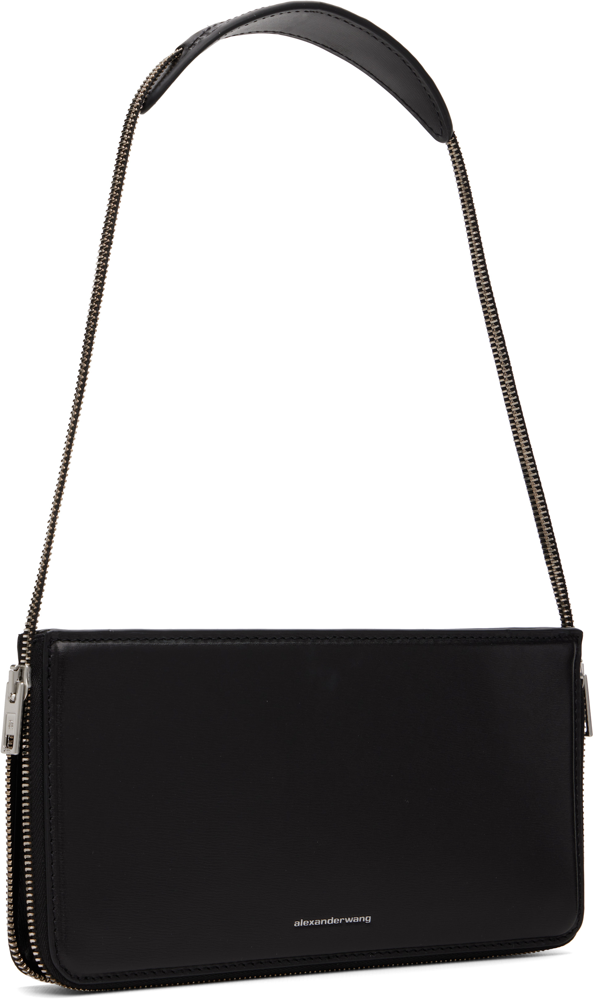 未使用級✨　ALEXANDER WANG ショルダーバッグ　黒　y2k Alexander Wang: ブラック ミニ Siren バッグ | SSENSE 日本
