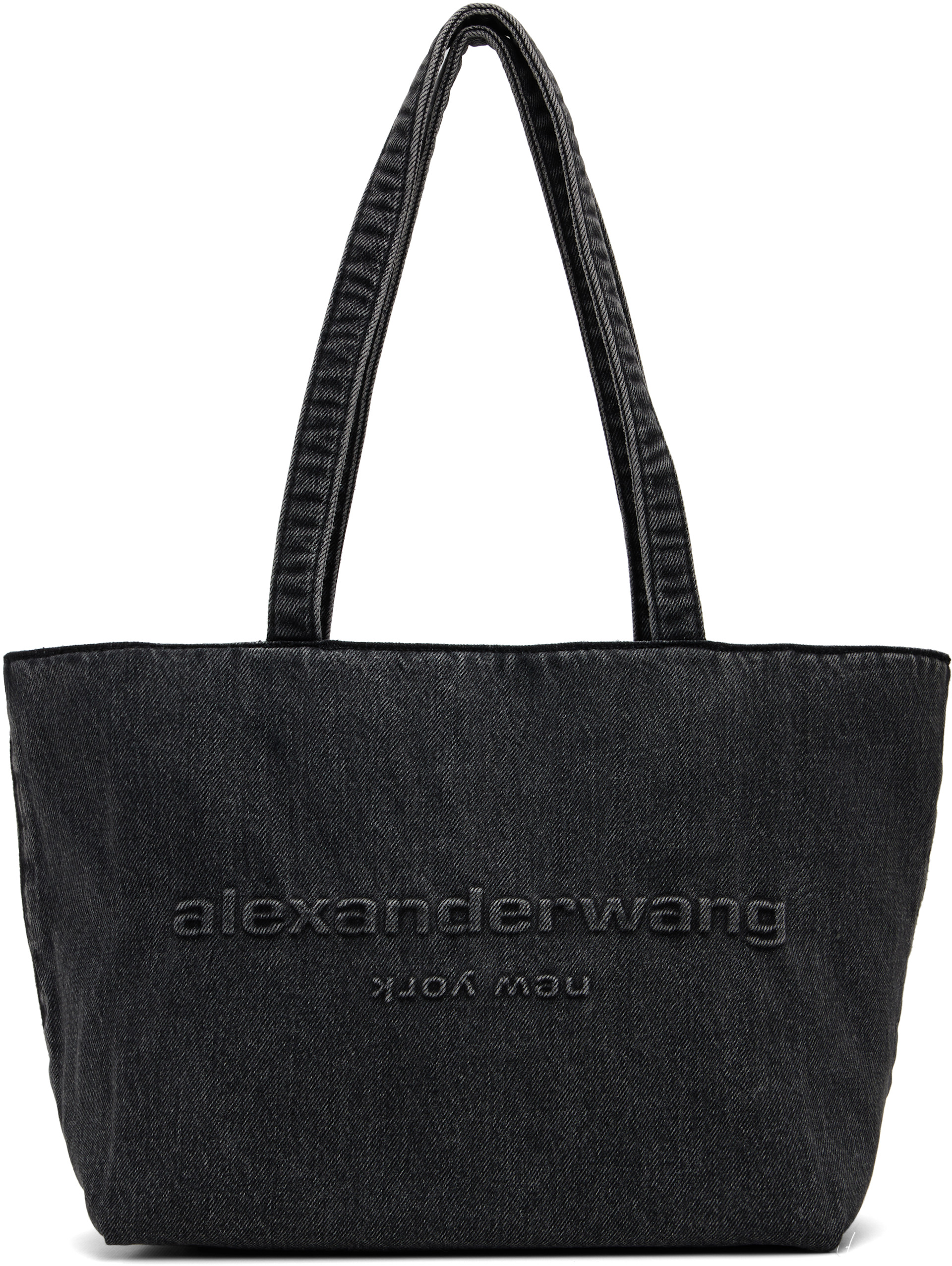 Alexander Wang - 블랙 미디엄 펀치 토트백