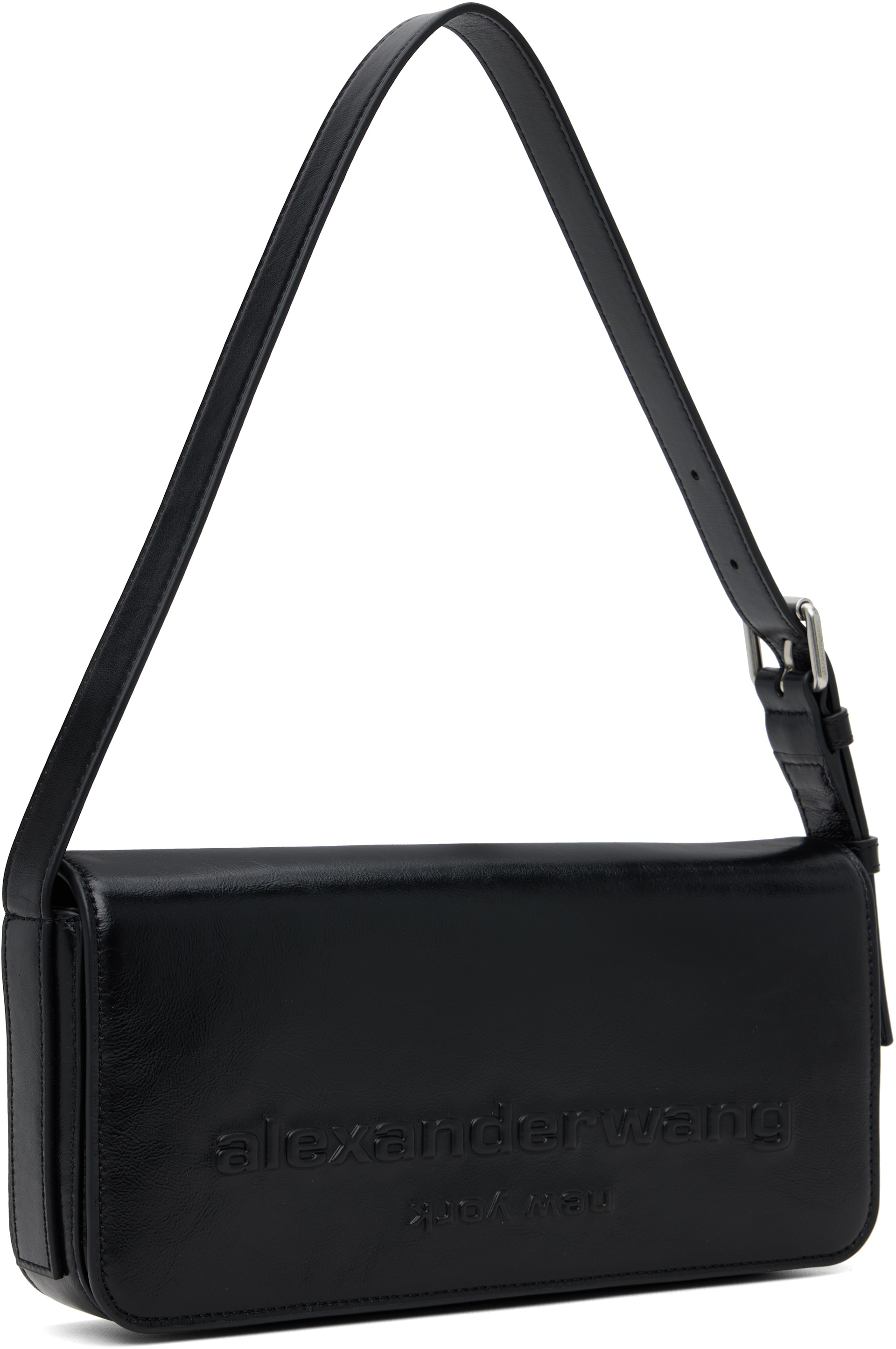 Alexander Wang - ブラック Punch Flap ショルダーバッグ