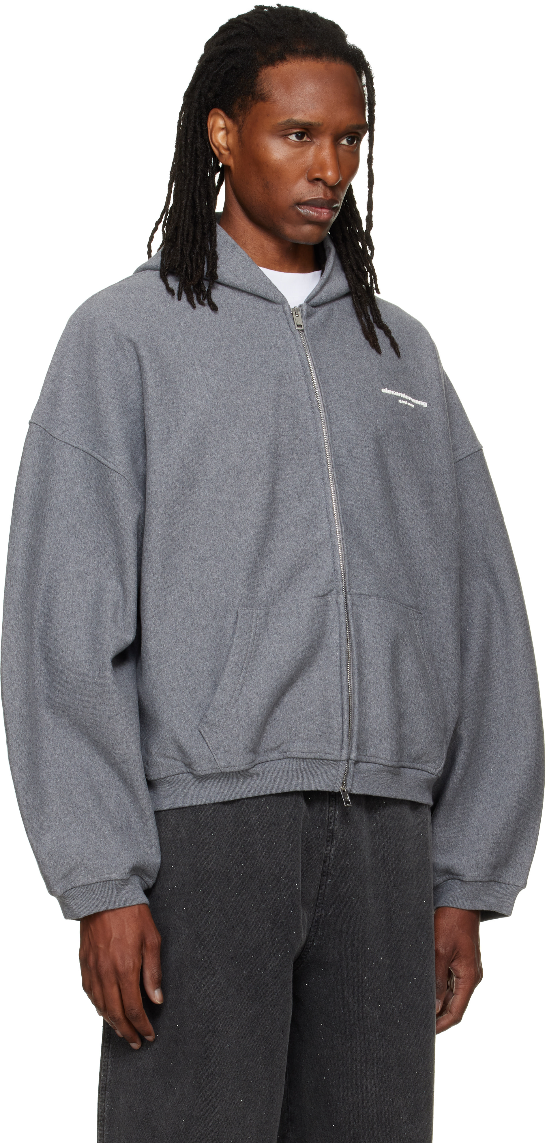 Alexander Wang ダークグレー スウェット alexander wang - 【ラスト1