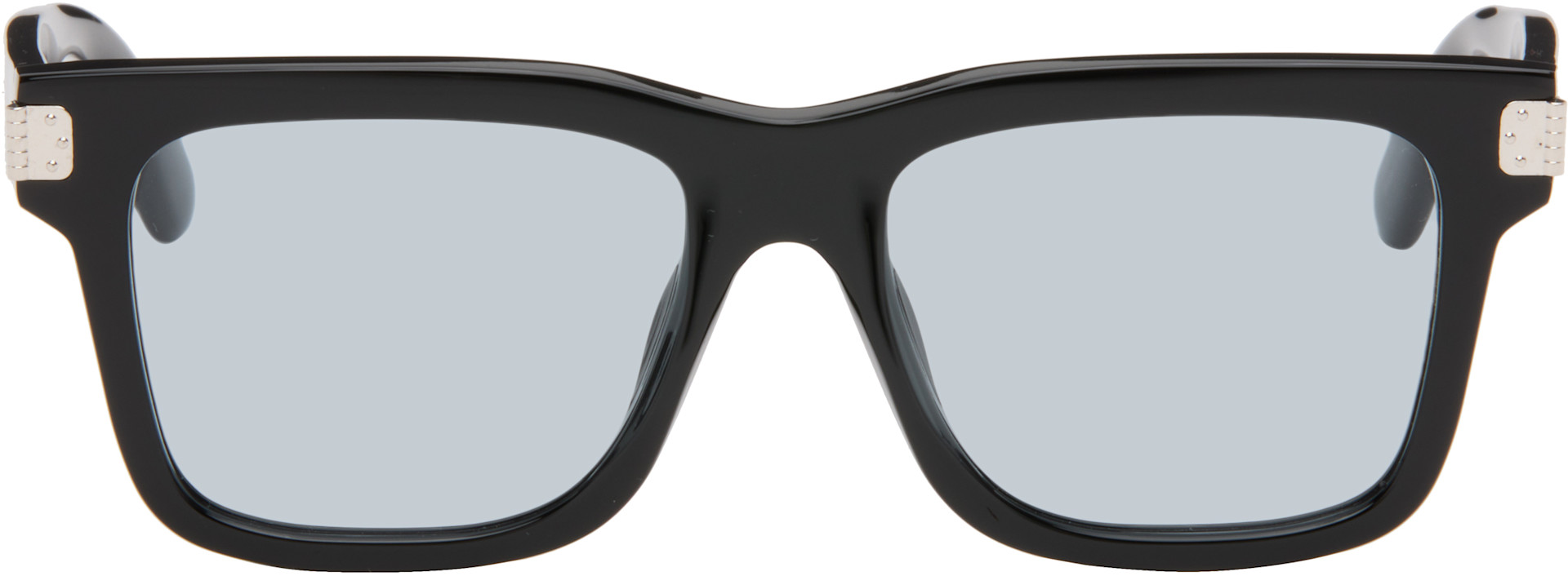 maison margiela/size M-L相当 MM6 Maison Margiela: Black 15 Sunglasses | SSENSE Canada