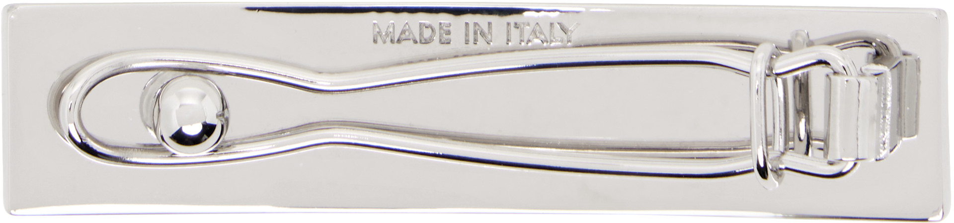 MM6 Maison Margiela - Barrette à logo numérique