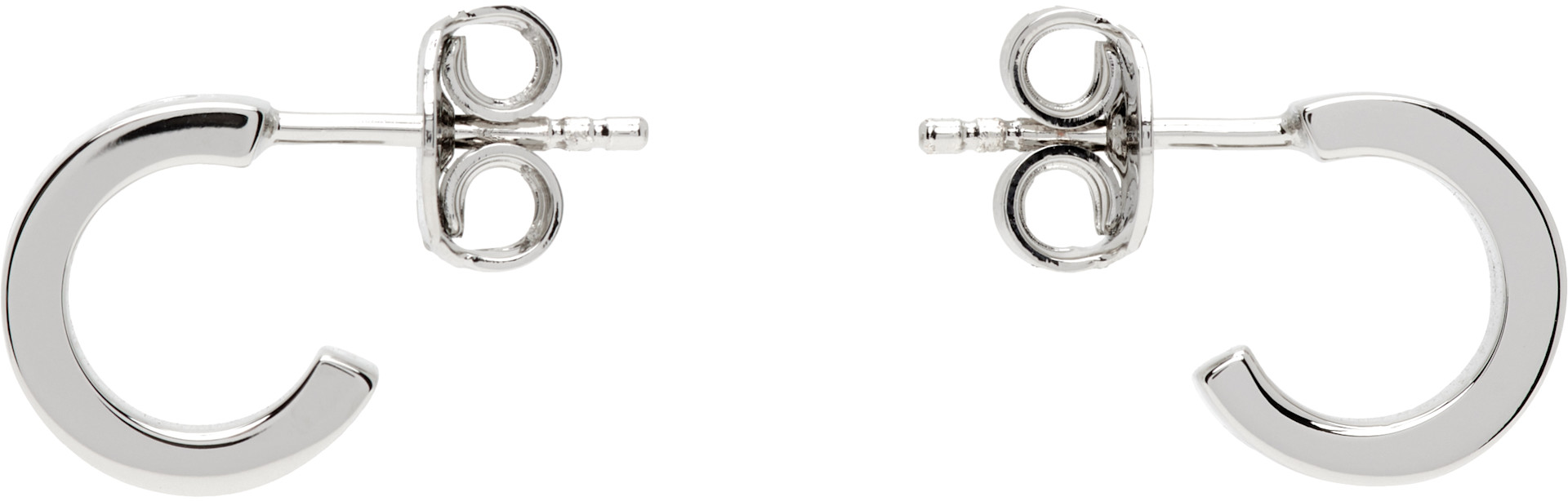 MM6 Maison Margiela: Numeric Minimal Signature フープピアス