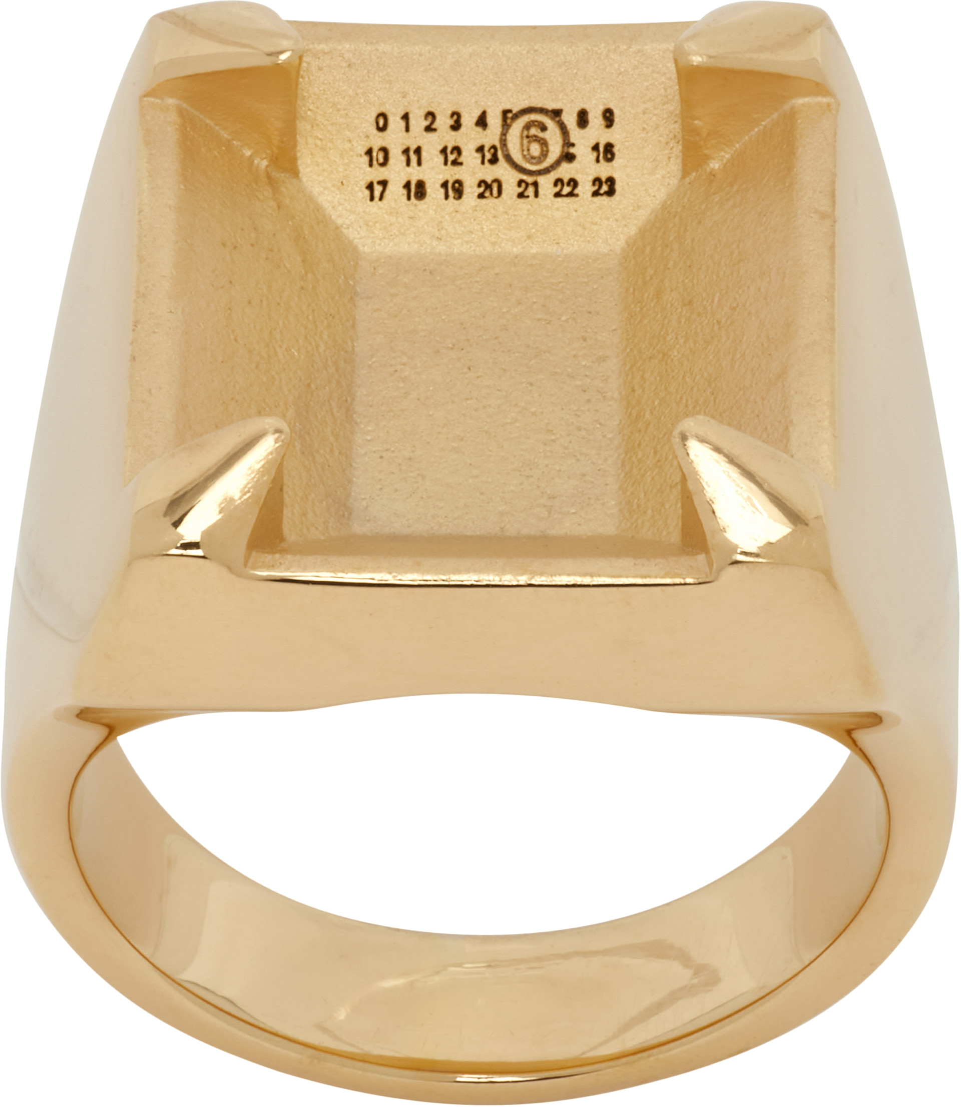 MM6 Maison Margiela - 언이그지스팅 스톤 링