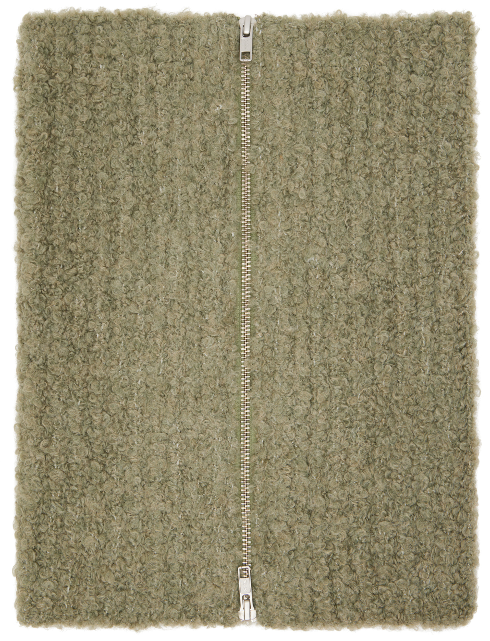 MM6 Maison Margiela - Col vert à glissière