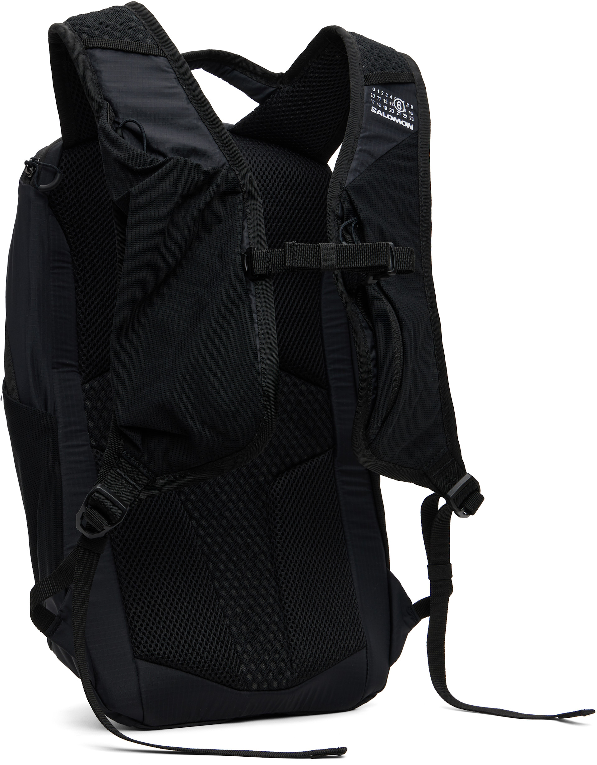 MM6 Maison Margiela: ブラック Salomonエディション XT-15 バック