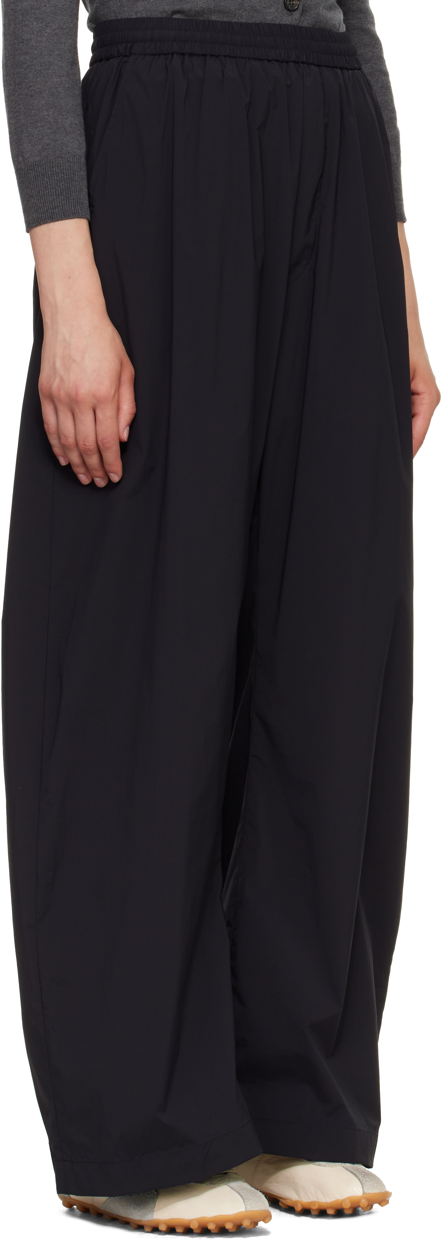 MM6 Maison Margiela - Pantalon ample noir