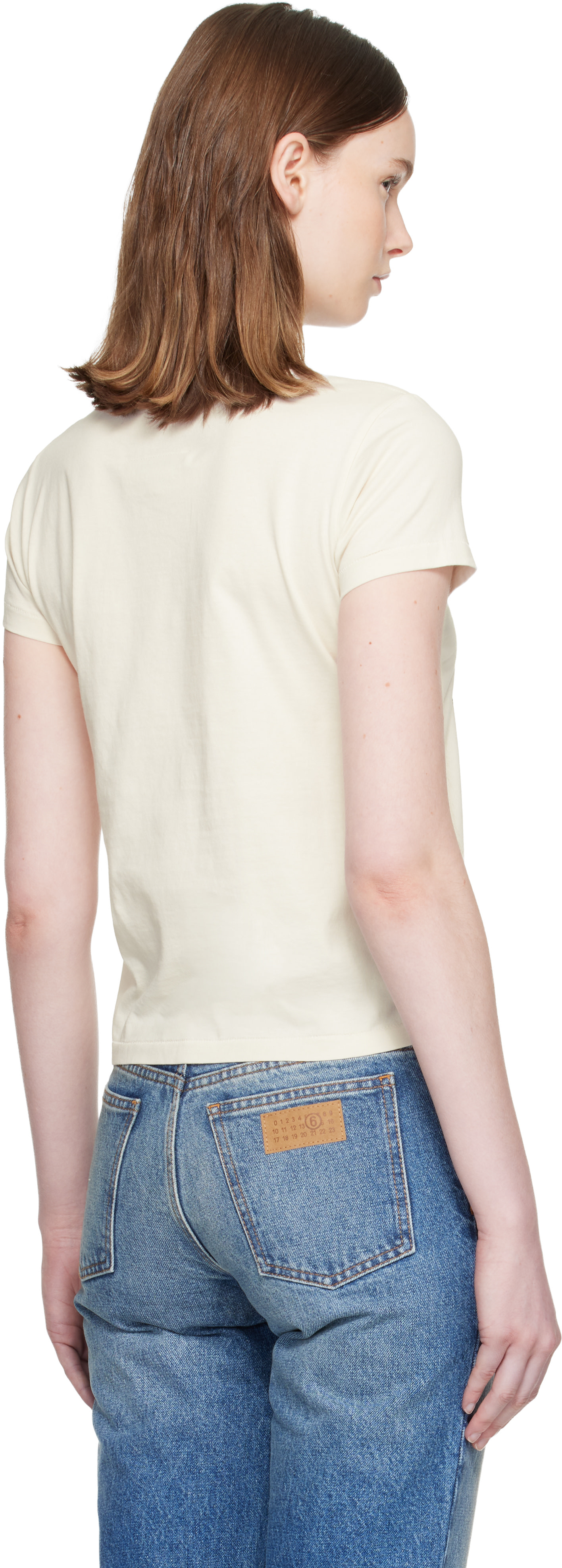 Maison Margiela Tシャツ ベージュ オーソライズドディーラー