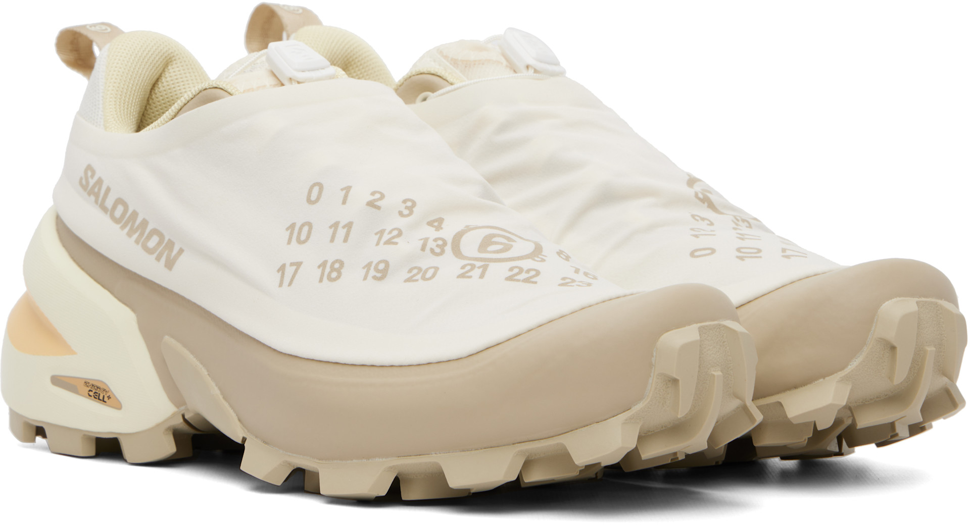 MM6 Maison Margiela: Off-White Salomon Edition Cross Dust Sneakers