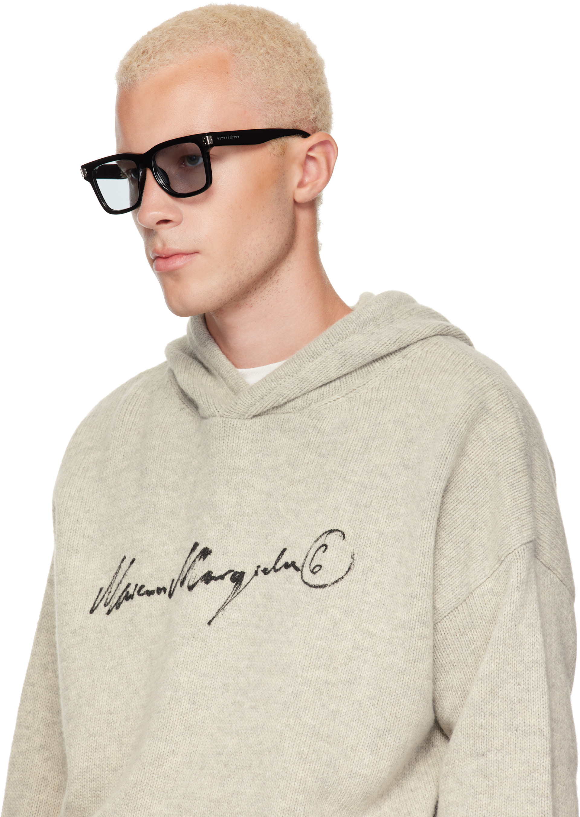 MM6 Maison Margiela: Black 15 Sunglasses | SSENSE