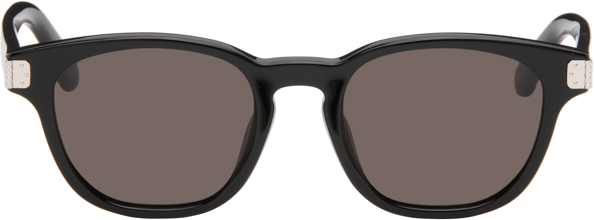 MM6 Maison Margiela ブラック サングラス MM6 Maison Margiela: Black 17 Sunglasses | SSENSE