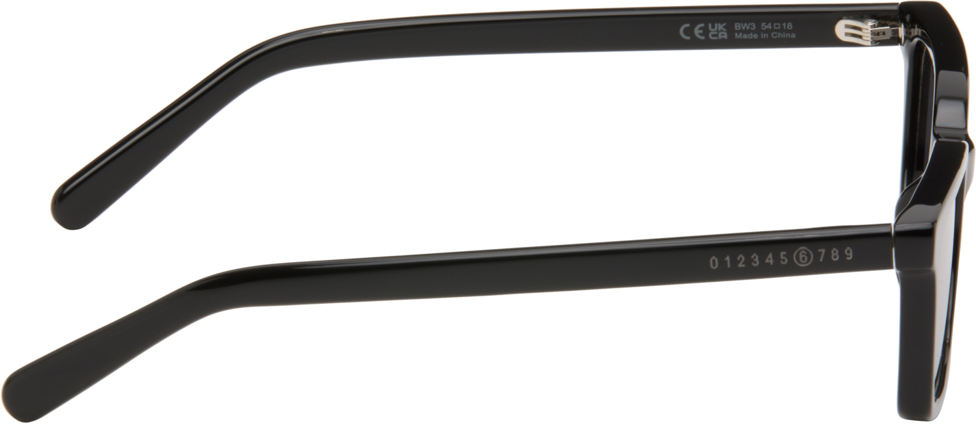 MM6 Maison Margiela - Black 8 Sunglasses