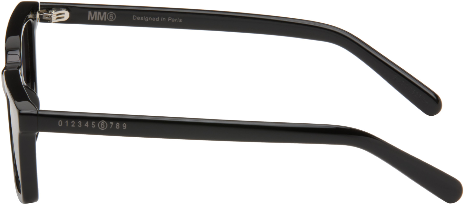 MM6 Maison Margiela - Black 8 Sunglasses