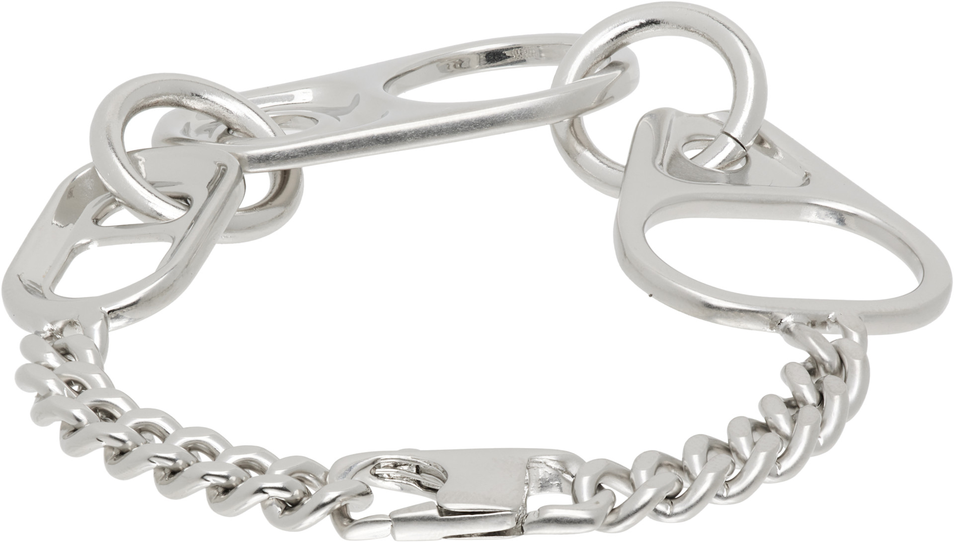 MM6 Maison Margiela: Pop Tag Bracelet | SSENSE