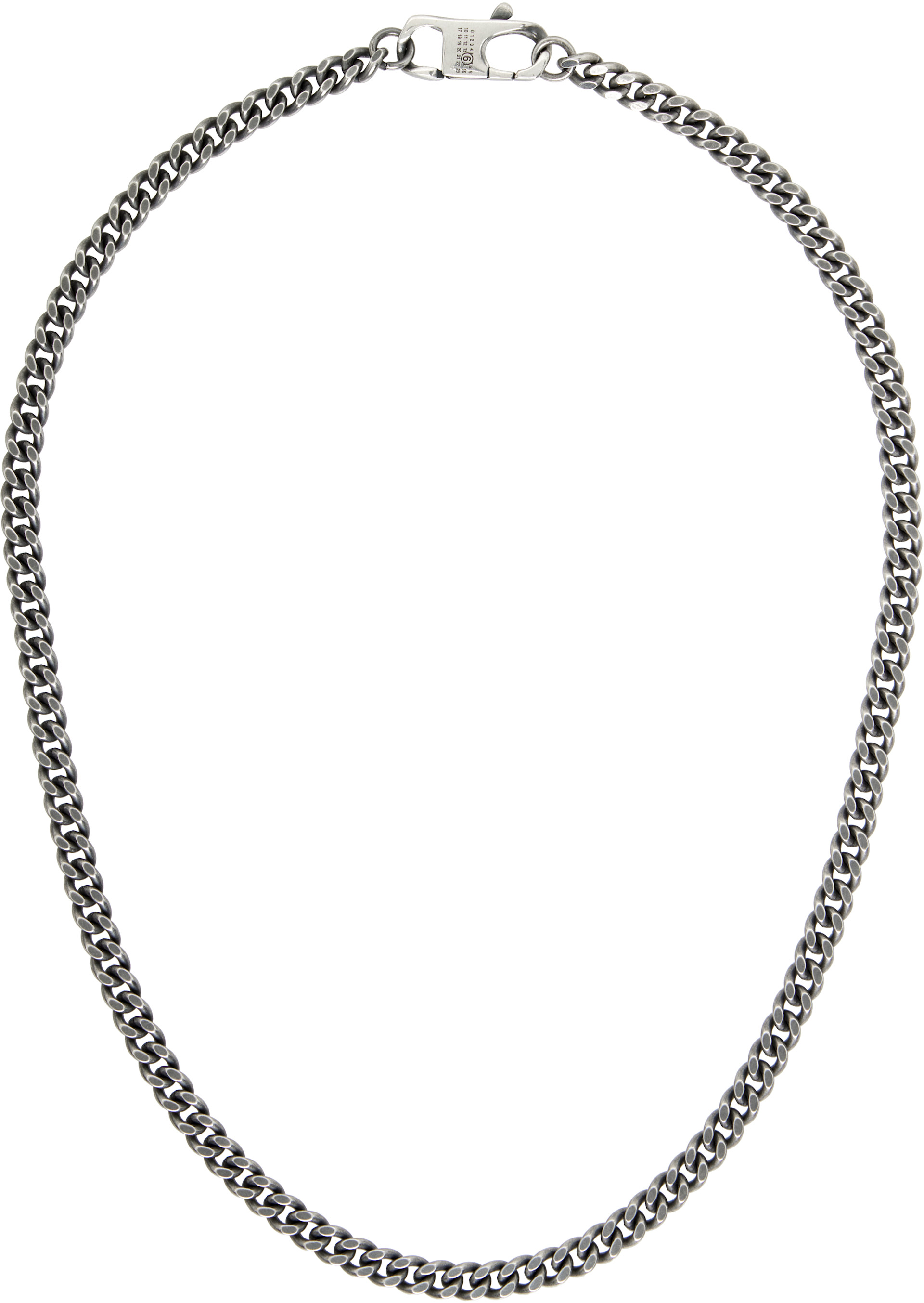 MM6 Maison Margiela: Antiqued Necklace | SSENSE