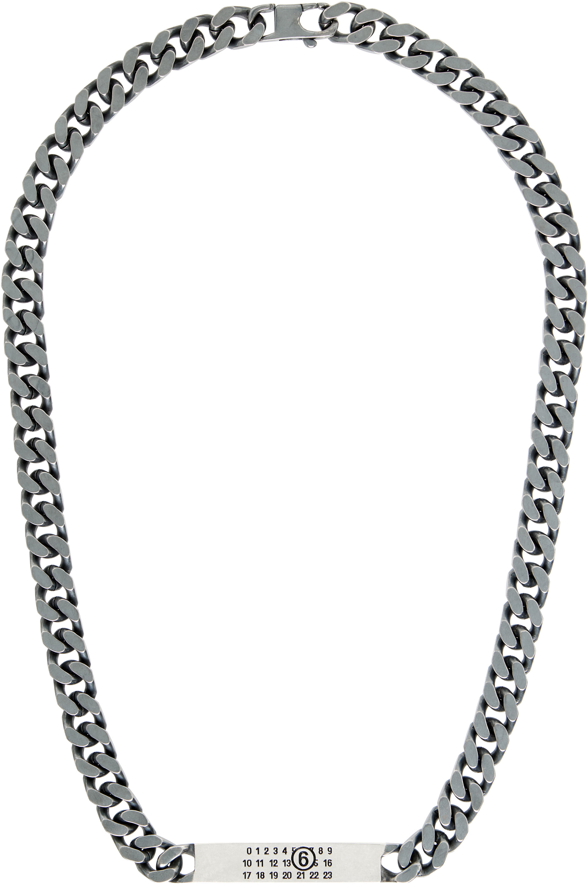 MM6 Maison Margiela: Classic Chain ネックレス | SSENSE 日本