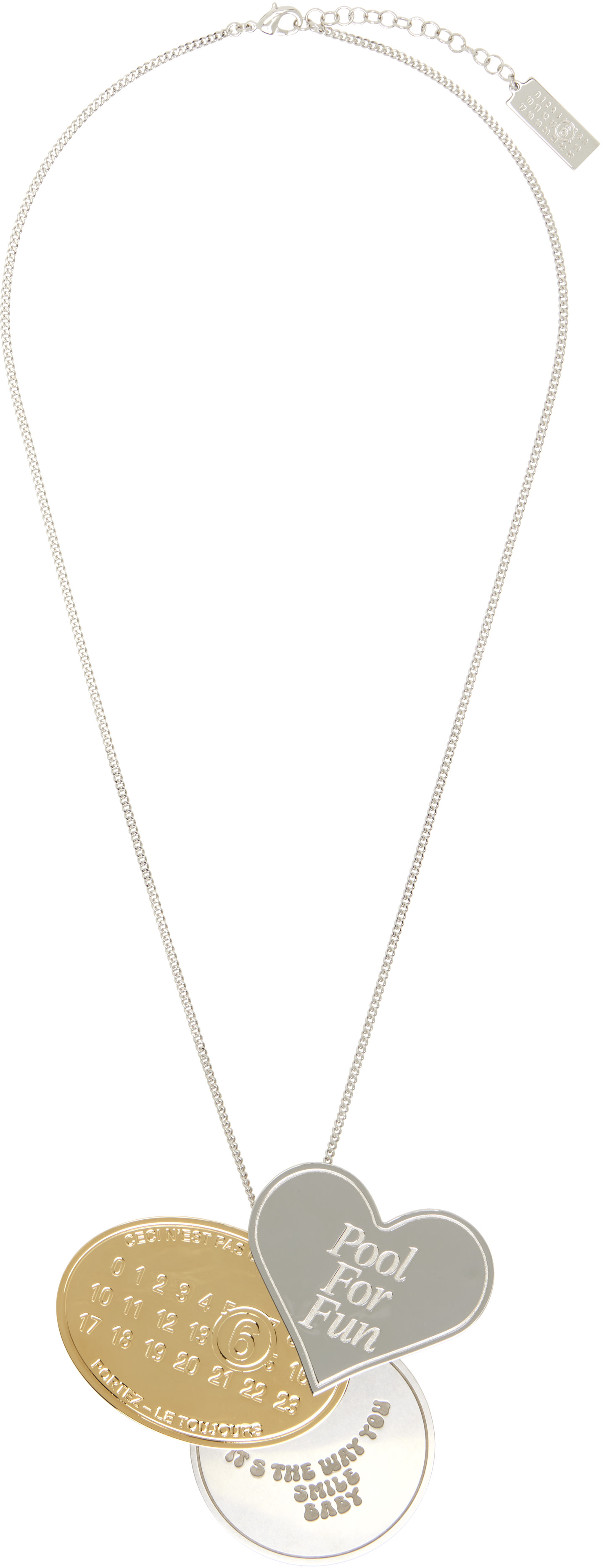 MM6 Maison Margiela - Collier Stickers