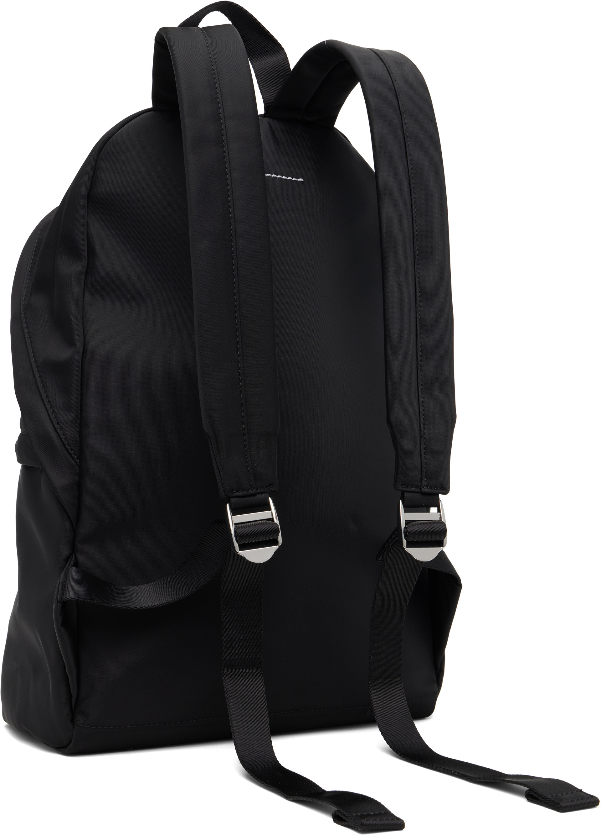 MM6 Maison Margiela - Black Nylon Backpack