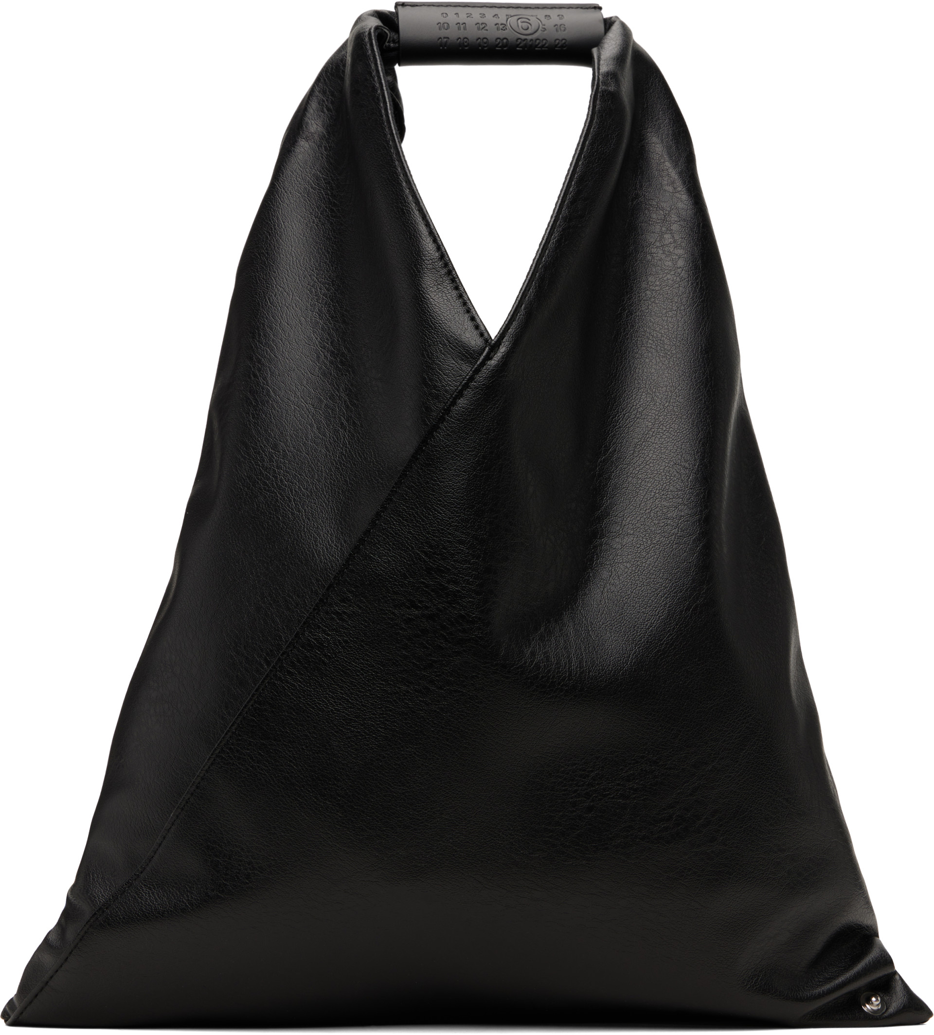 MM6 Maison Margiela - Black Classic Small Triangle Tote