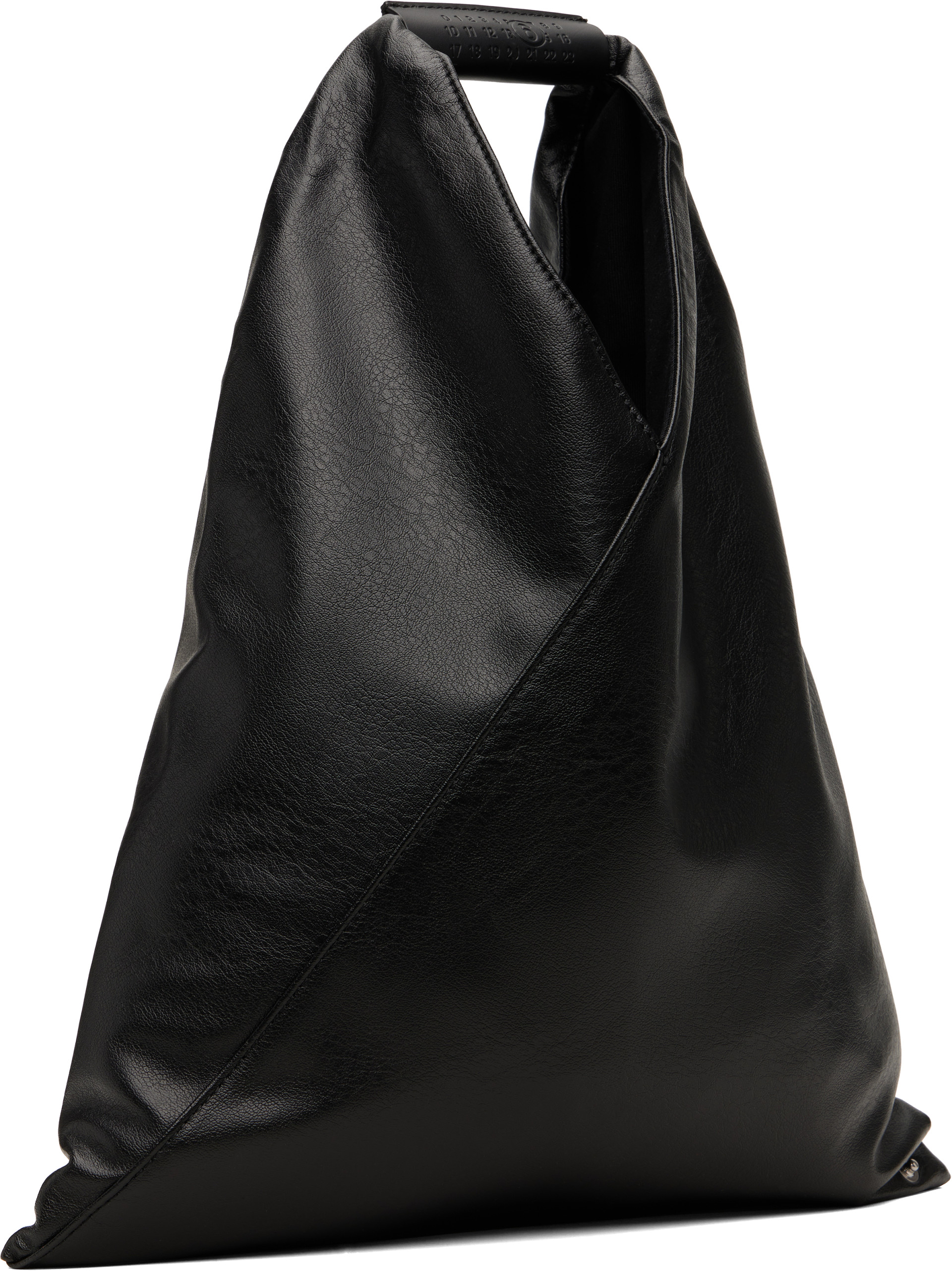 MM6 Maison Margiela - Black Classic Small Triangle Tote