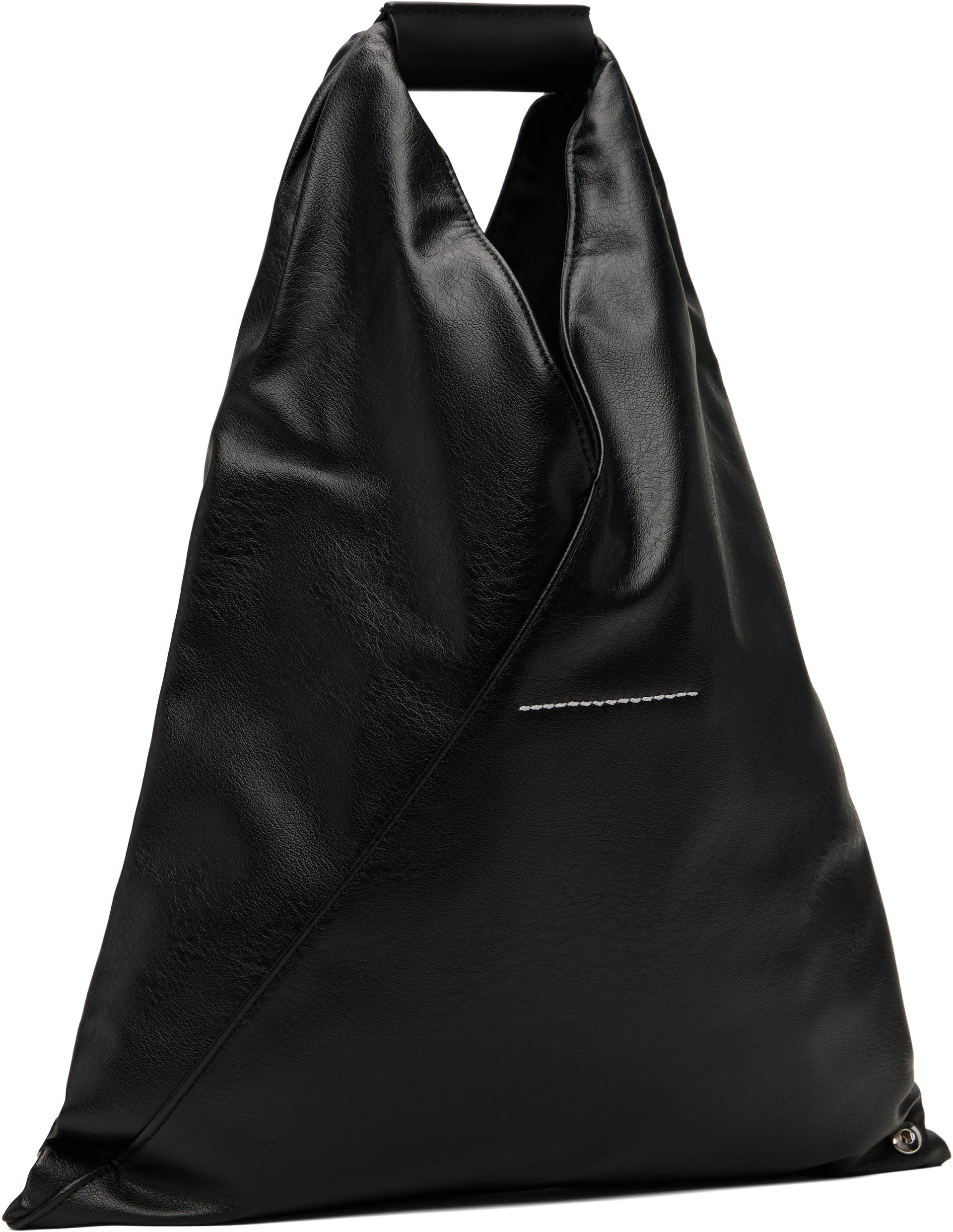 MM6 Maison Margiela - Black Classic Small Triangle Tote