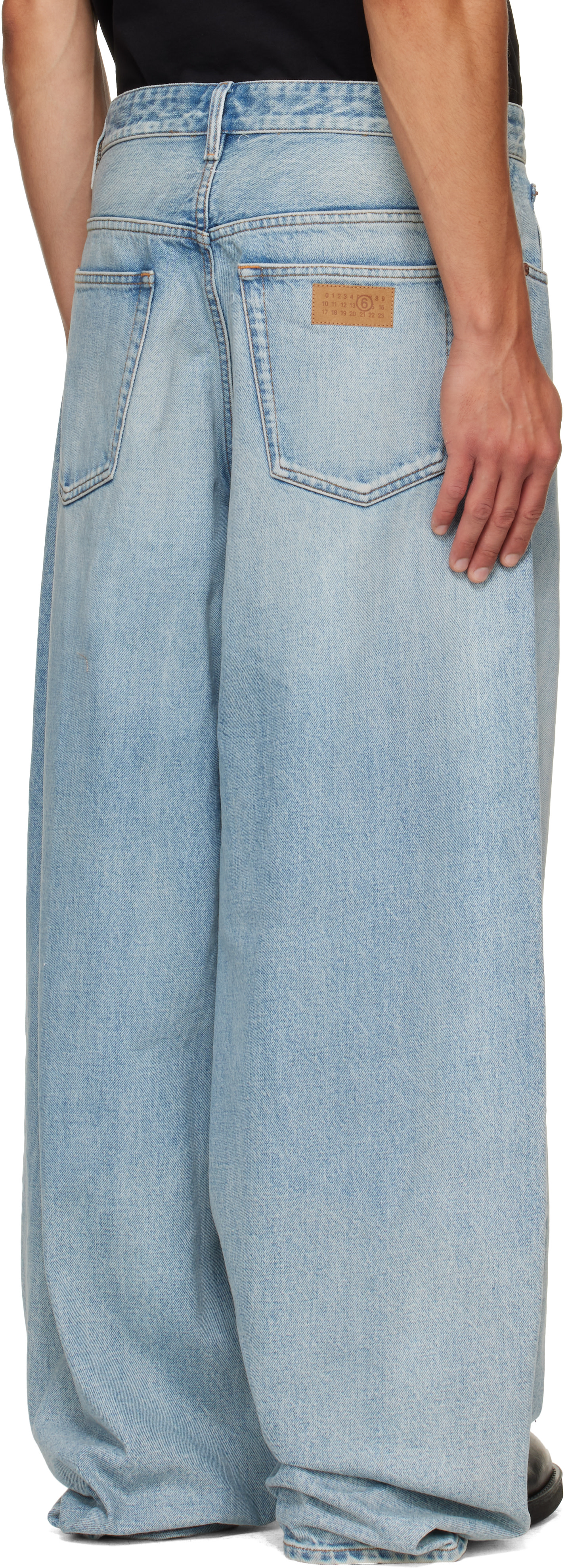 MM6 Maison Margiela - Jean ample bleu