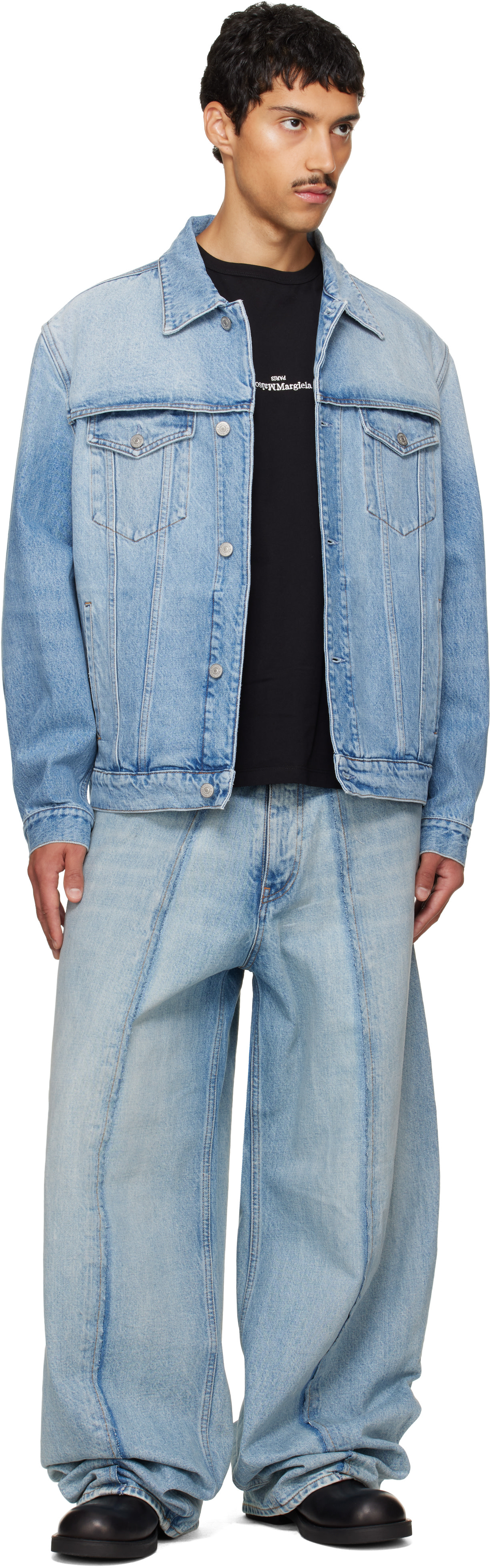 MM6 Maison Margiela - Jean ample bleu