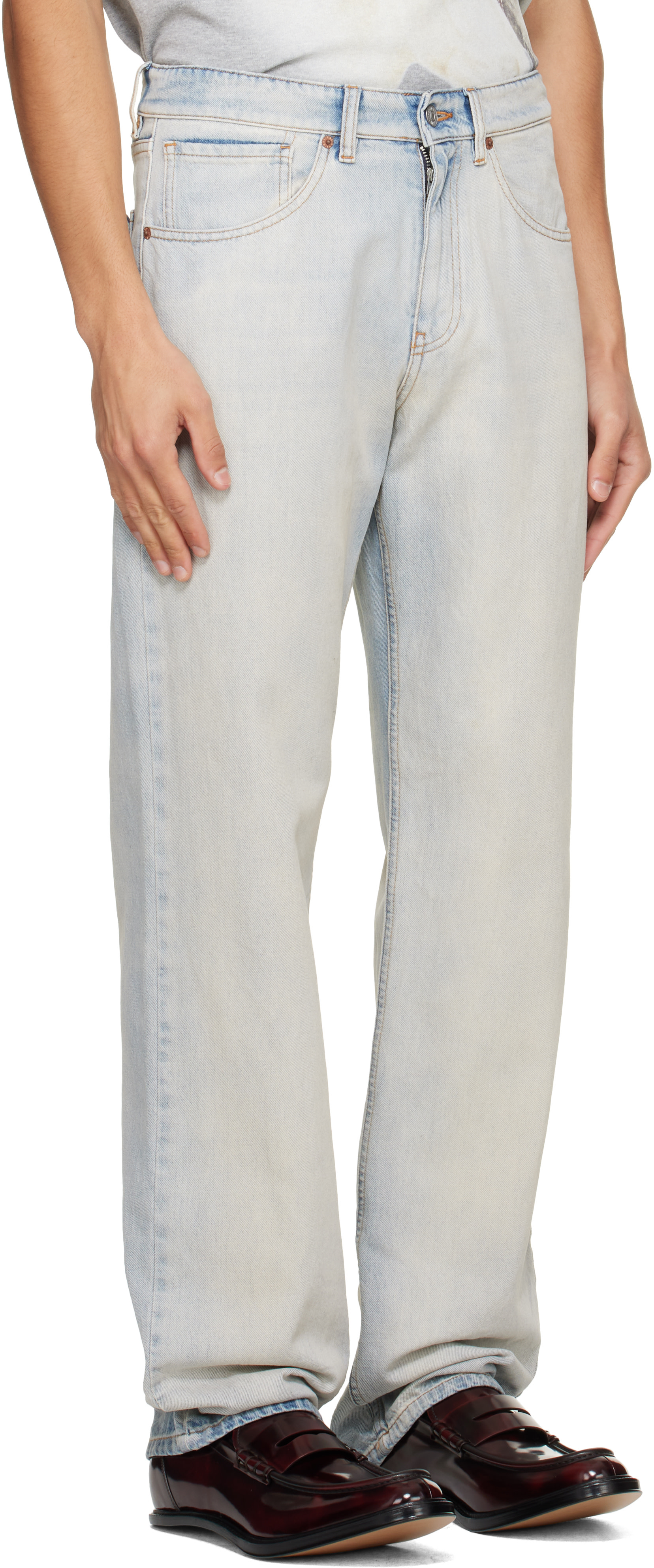 MM6 Maison Margiela - Blue Washed Jeans