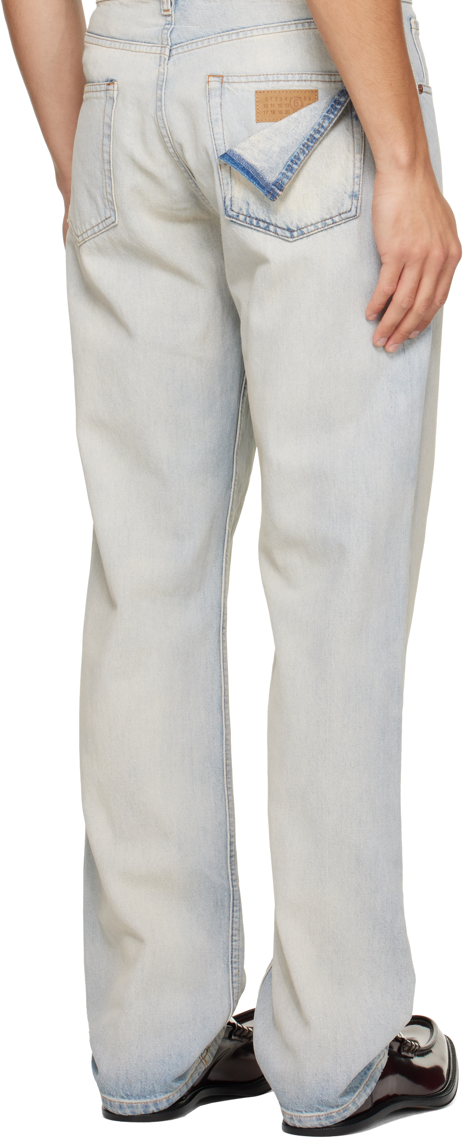 MM6 Maison Margiela - Blue Washed Jeans