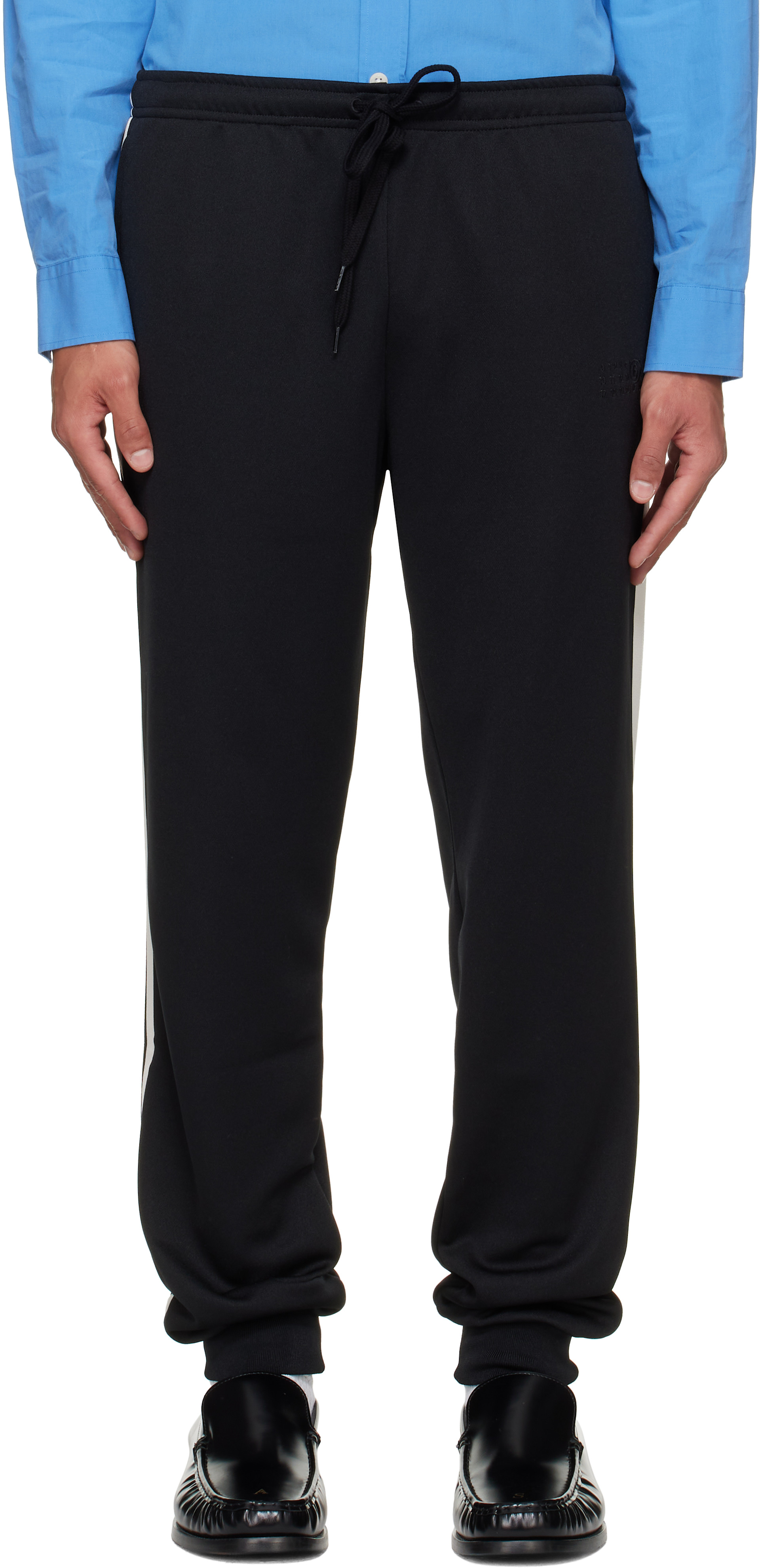 MM6 Maison Margiela - Black Drawstring Sweatpants