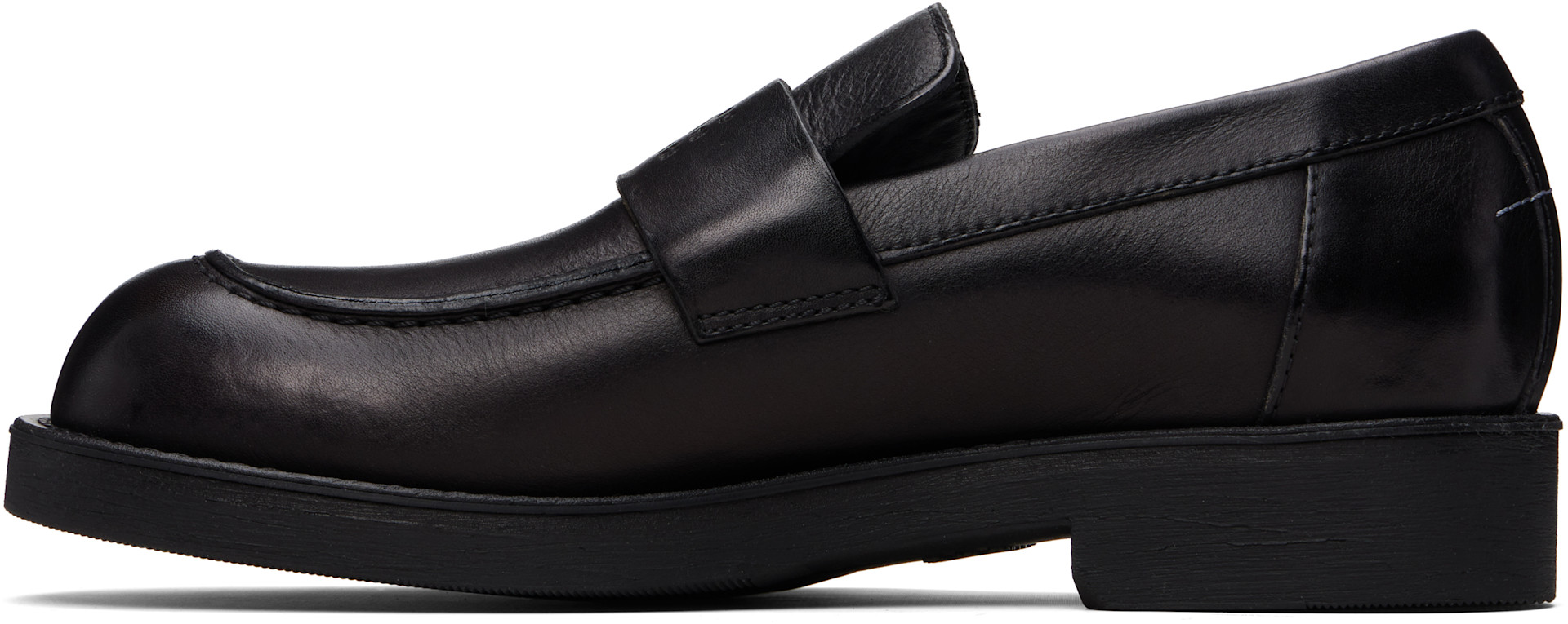 MM6 Maison Margiela - Black City Biker Loafers