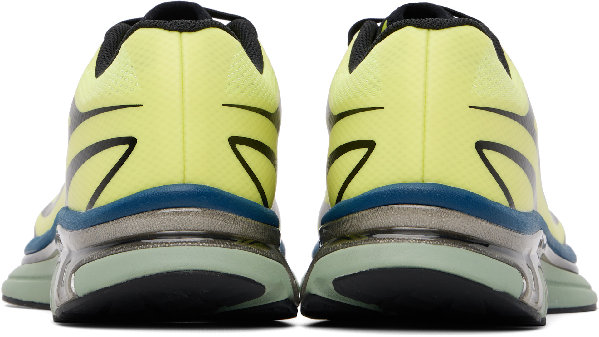 MM6 Maison Margiela: Yellow Salomon Edition XT Sneakers | SSENSE