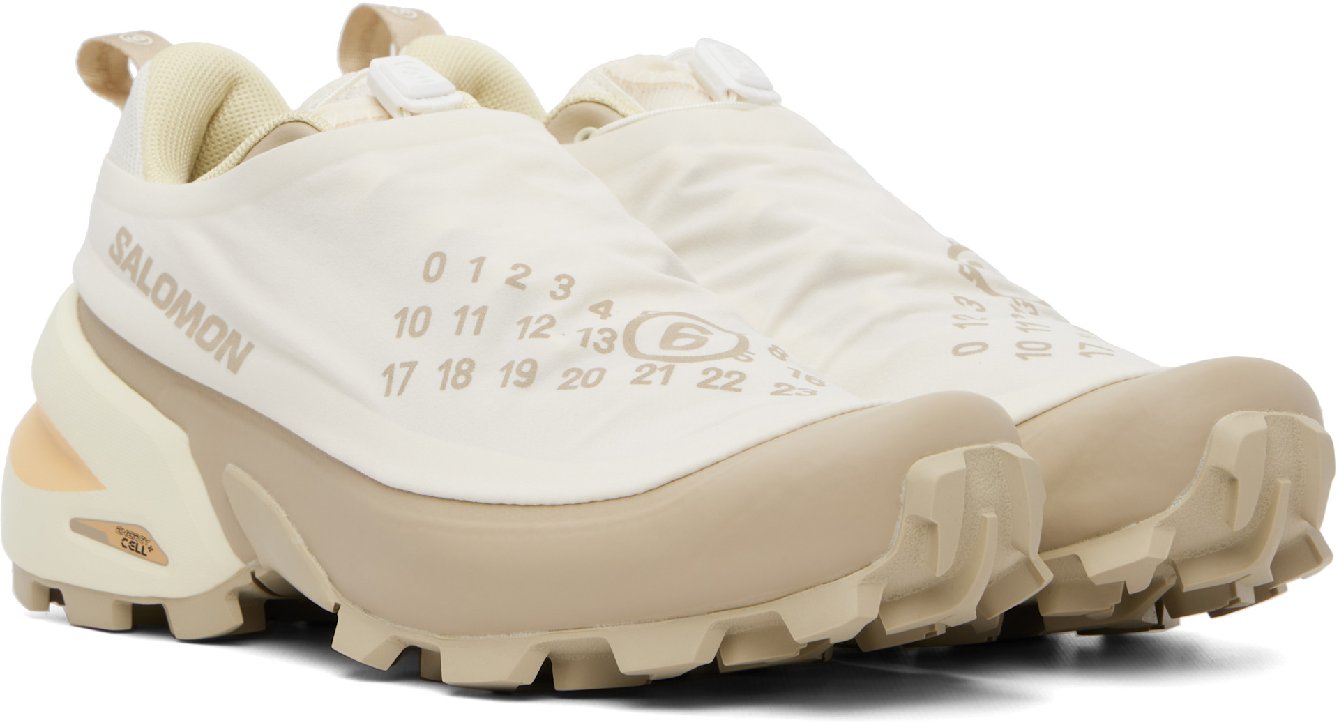 MM6 Maison Margiela: Off-White Salomon Edition Cross Dust Sneakers 