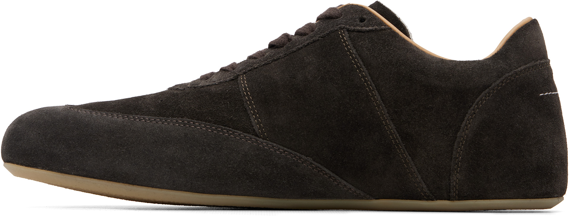 MM6 Maison Margiela: ブラウン Anatomic スニーカー | SSENSE 日本