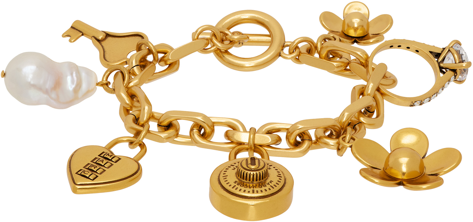 Marc Jacobs - Bracelet à breloques graphiques