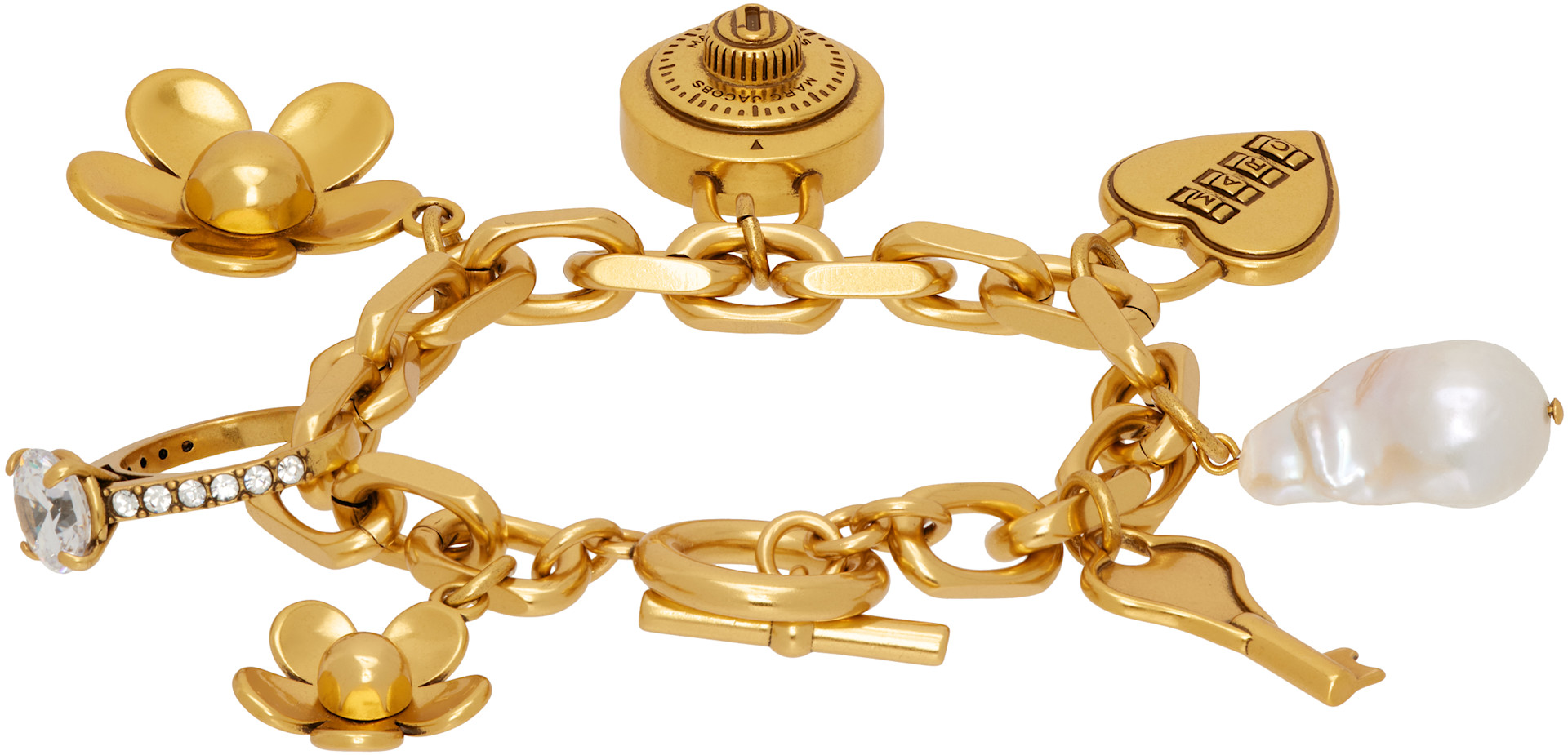 Marc Jacobs - Bracelet à breloques graphiques
