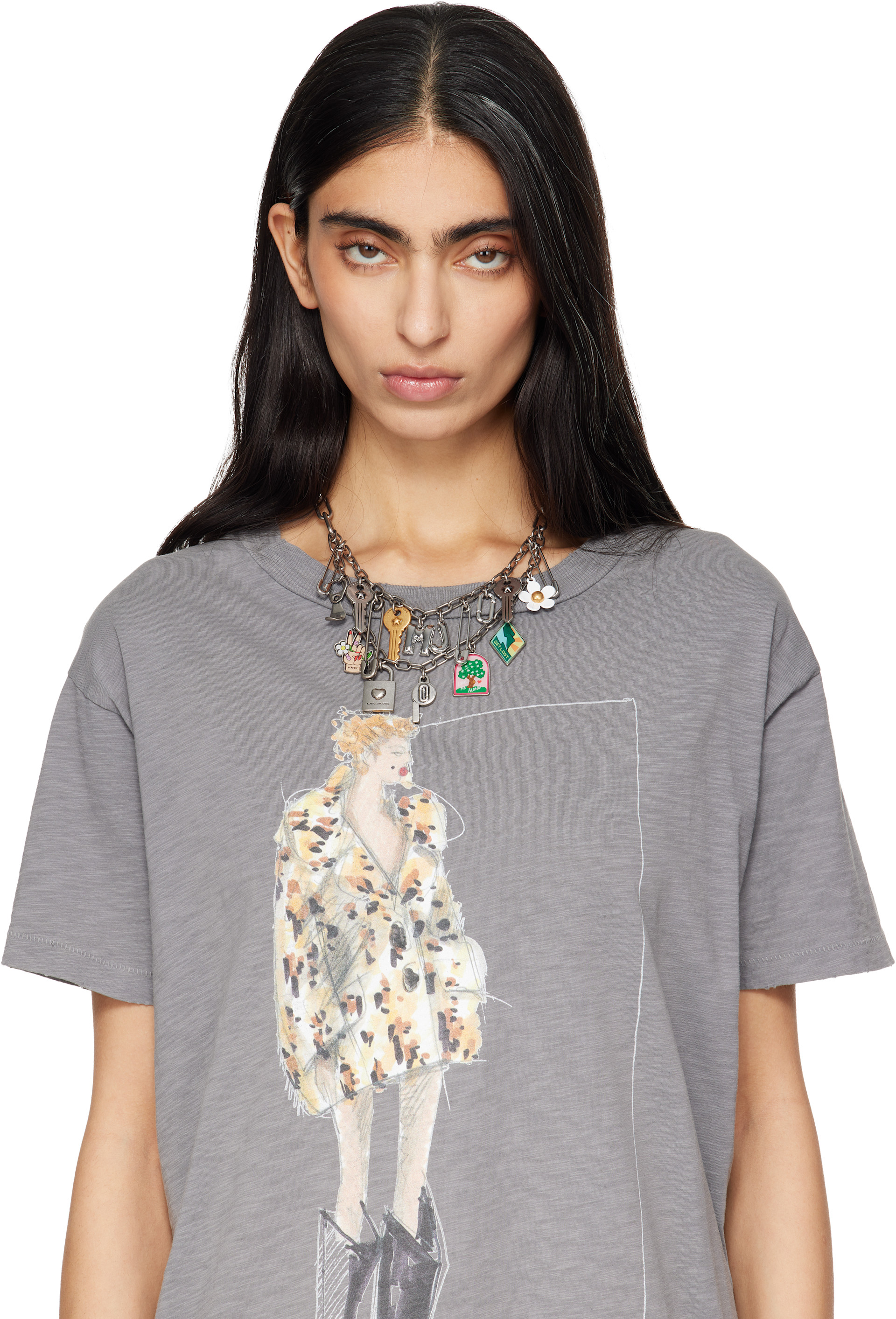 Marc Jacobs - Collier 'The Pop Americana' à breloques