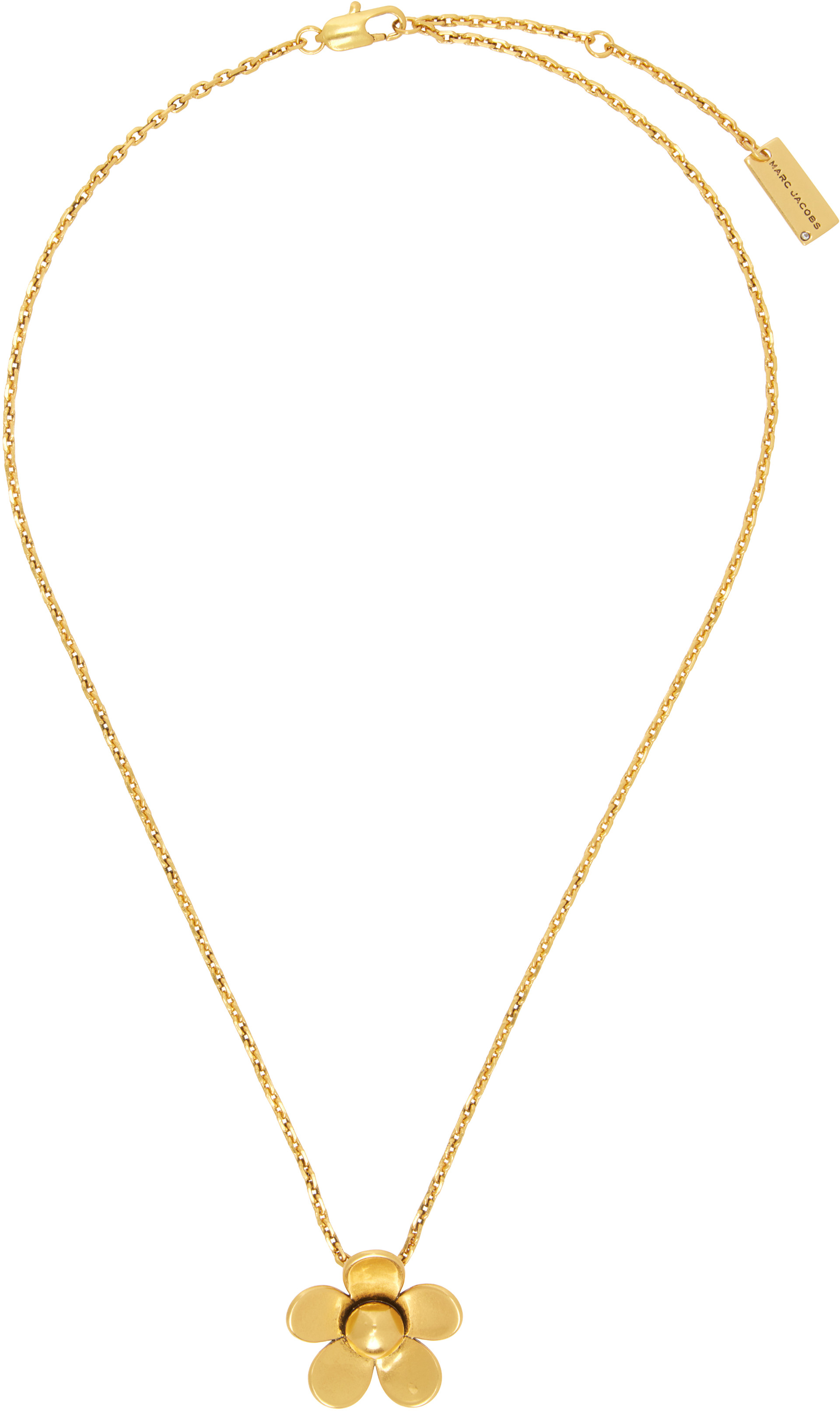 Marc Jacobs - Collier à mini pendentif en forme de marguerite