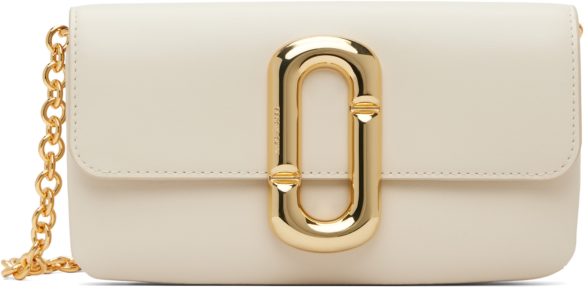 Marc Jacobs: Off-White Scene Wallet On Chain Bag | SSENSE