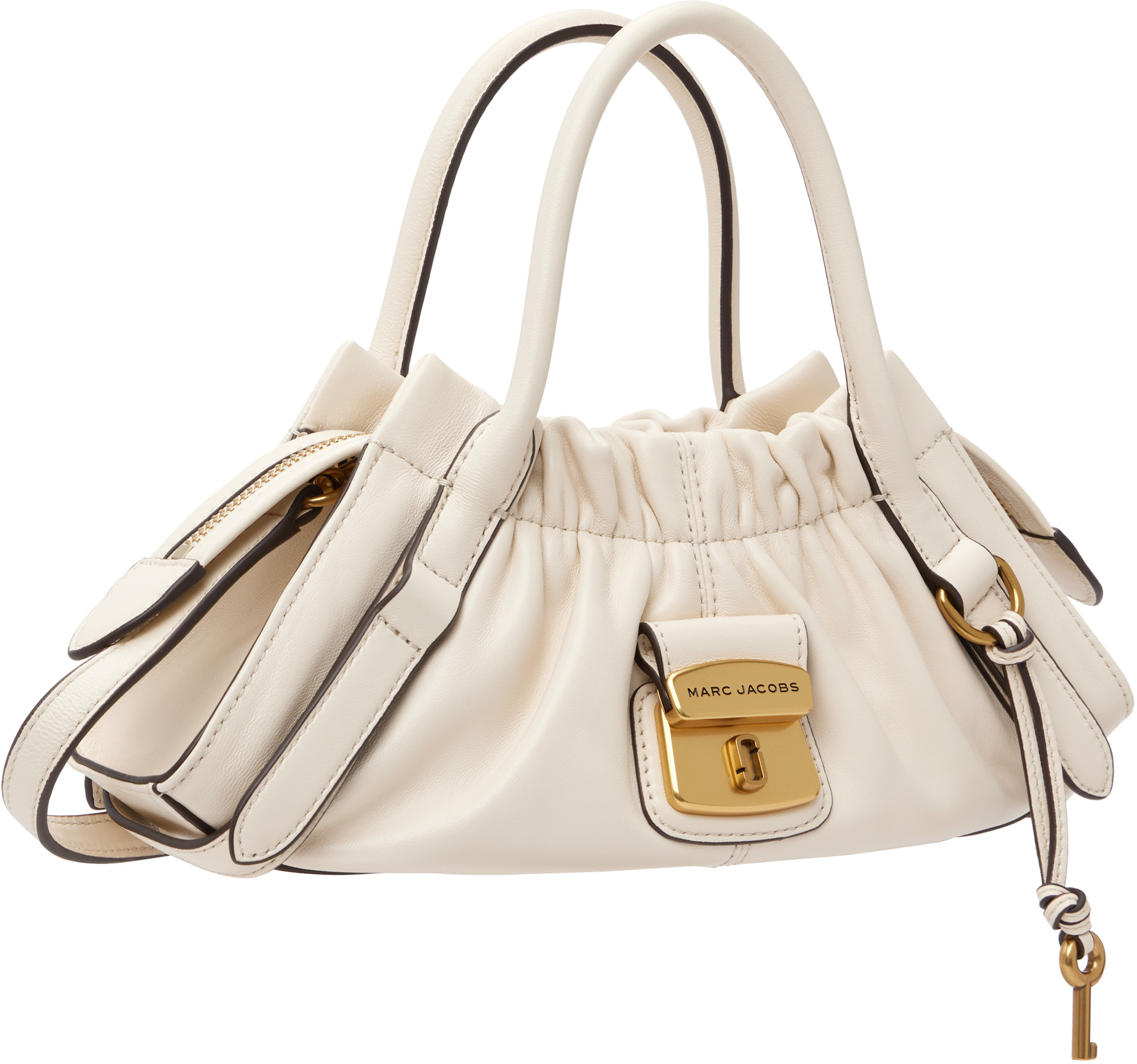 Marc Jacobs - Petit sac Cristina blanc cassé