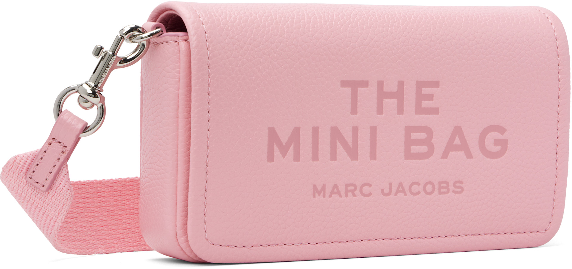 Marc Jacobs - Mini sac 'The Mini Bag' rose en cuir