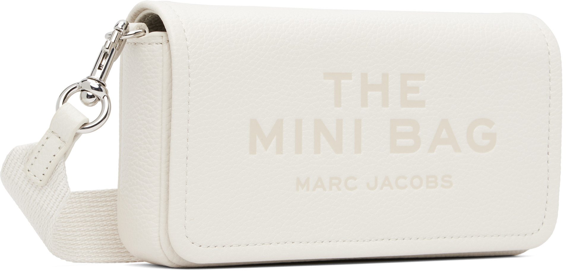 Marc Jacobs - 오프 화이트 미니 가죽 숄더백