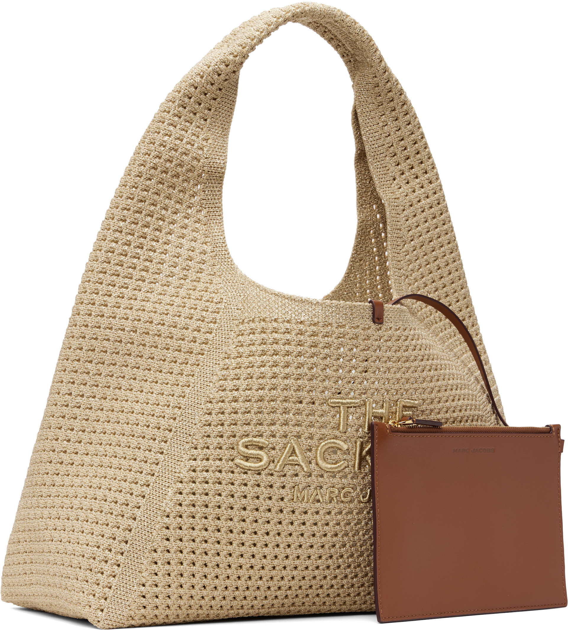 Marc Jacobs - Cabas 'The Sack' beige en crochet