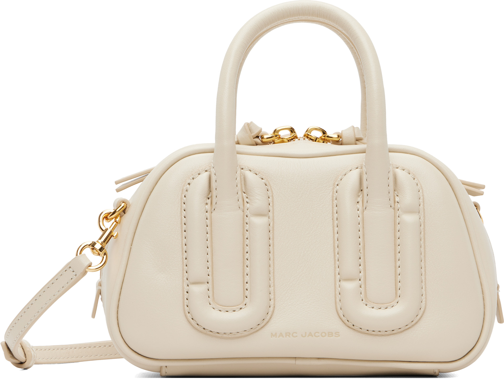 Marc Jacobs - Off-White Babe Mini Top Handle Bag